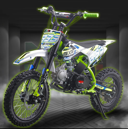 PIT BIKE NCX SXR Z-PRO 125cc  R14/12 4 TEMPI 4 MARCE ACCENSIONE A PEDALINA