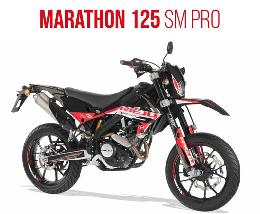 Motard Rieju Marathon SM Pro 125cc (Targabile) PROMO FINE SCORTA