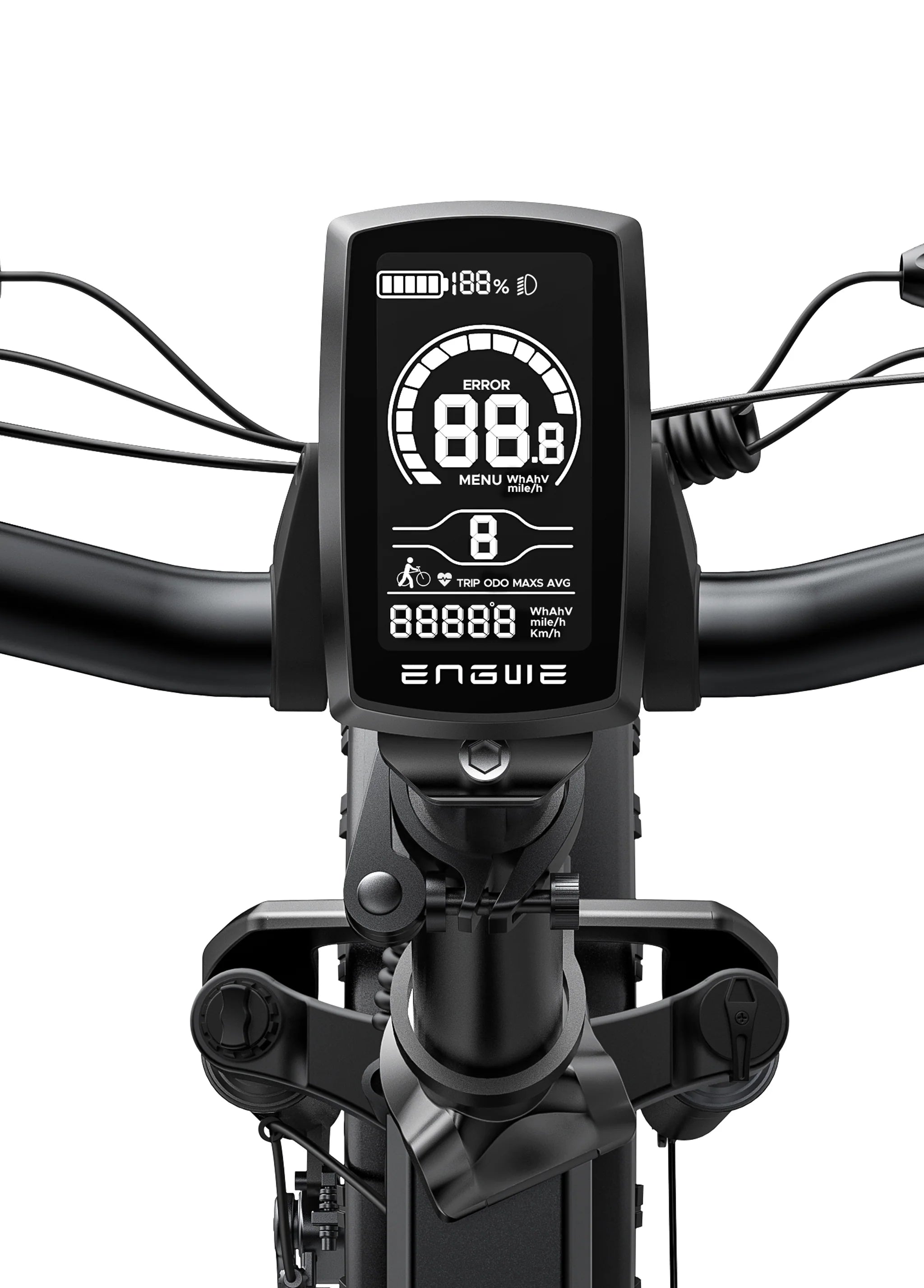 ENGWE EP-2 Pro
Autonomia 120 km Velocità massima 25 km/h Sospensione anteriore E-bike pieghevole