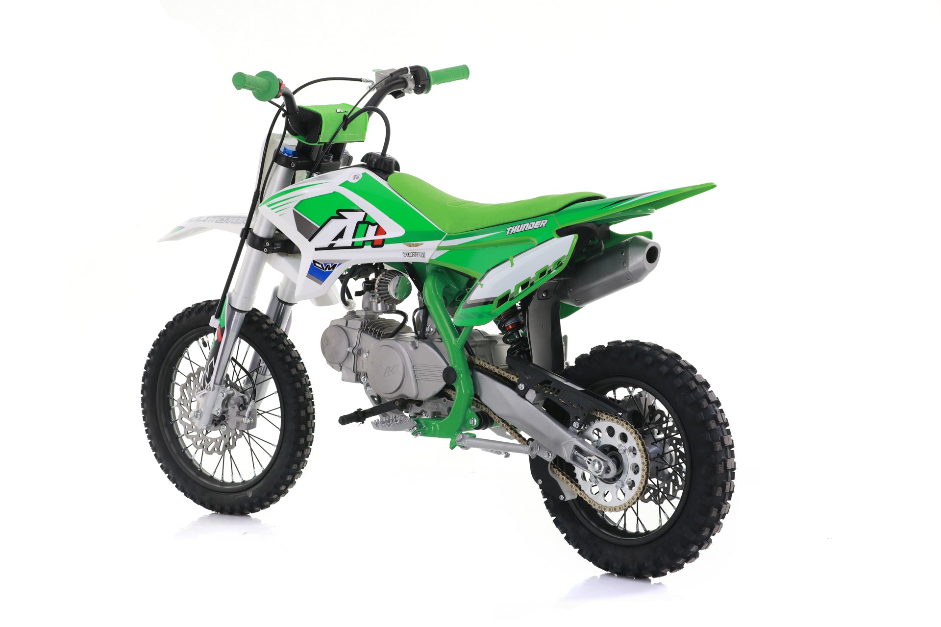 Pit Bike Cvm Thunder 125cc 4 tempi   1 + N Semiautomatica Ruote 14/12