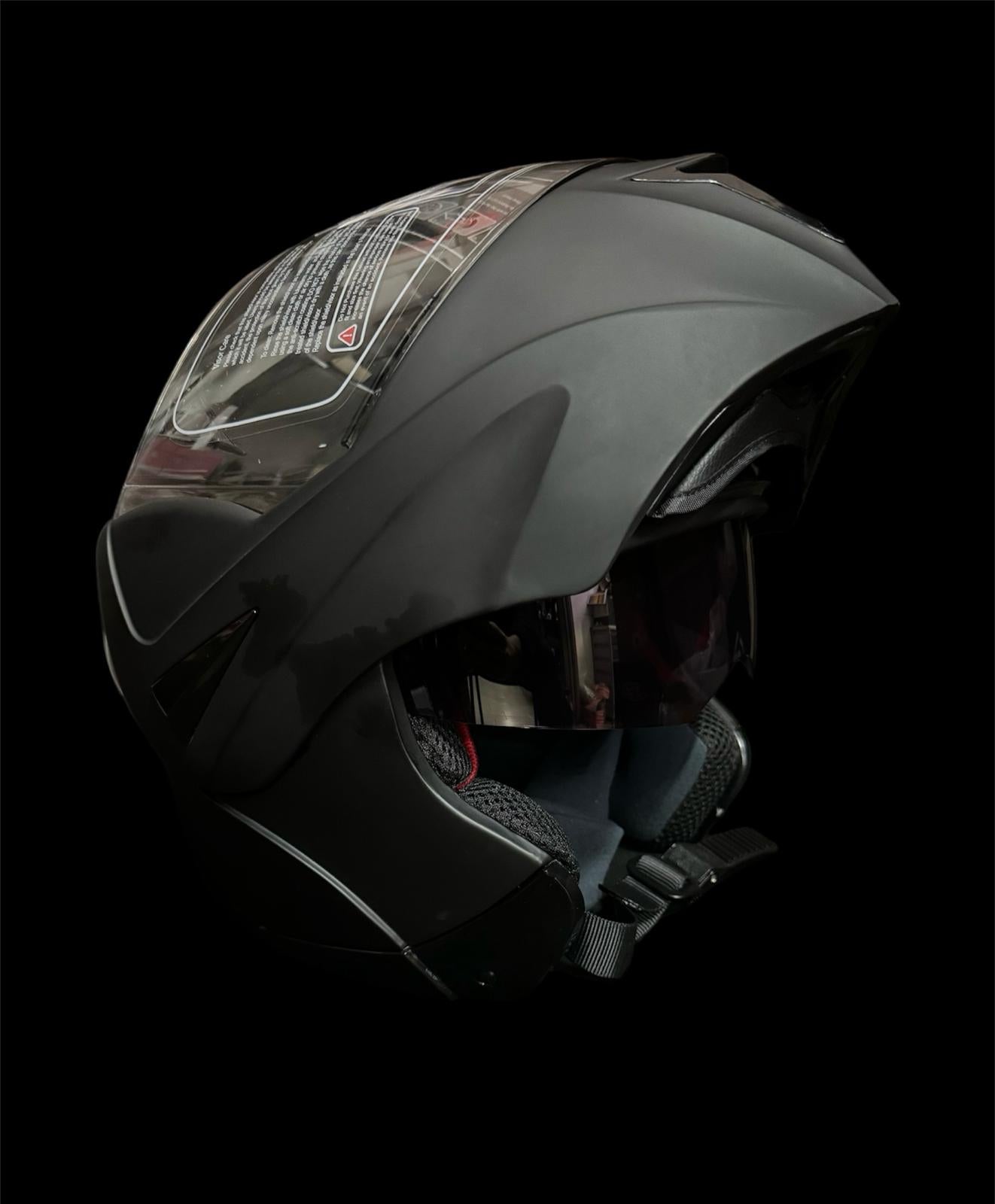 Casco Modulare DF901 Nero Opaco