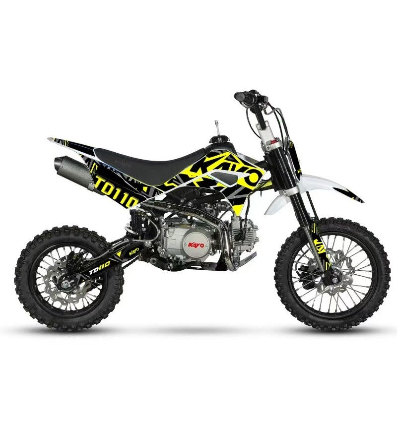 PIT BIKE KAYO TD110 Full Automatic 14/12 110cc 4 Tempi