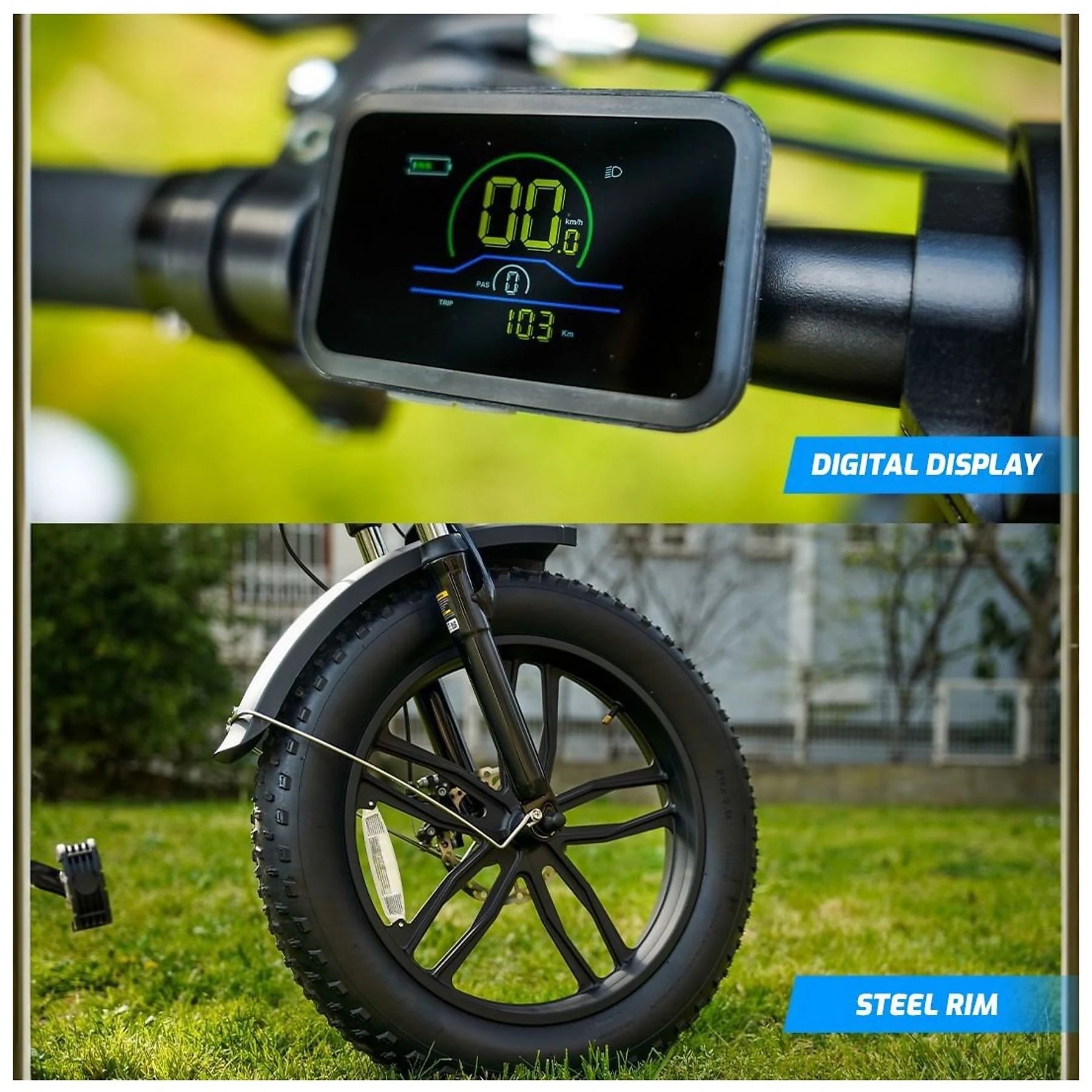 SKYJET Bici Elettrica Nitro Pro Nera 250W 36V 10Ah