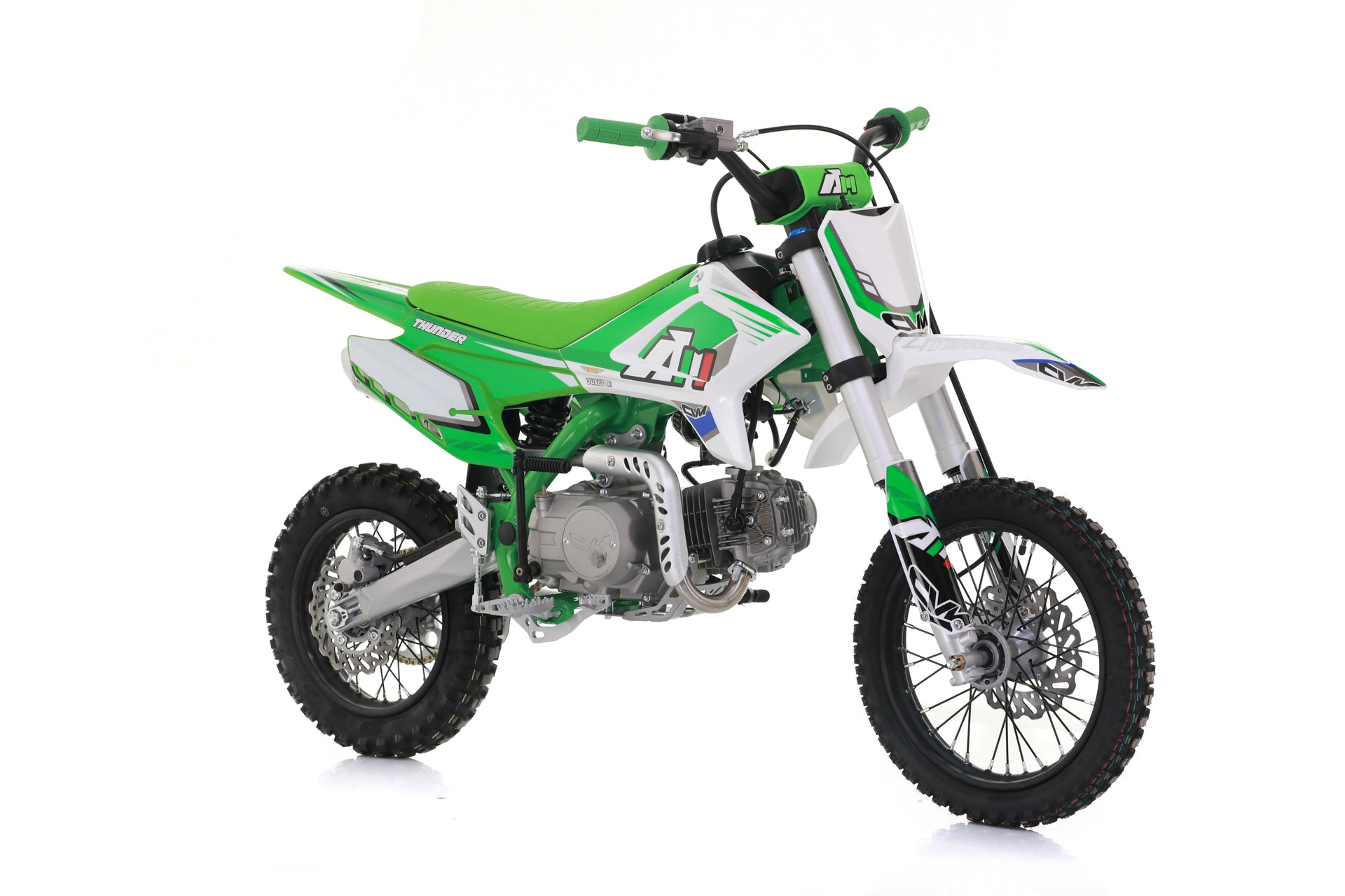 Pit Bike Cvm Thunder 125cc 4 tempi   1 + N Semiautomatica Ruote 14/12