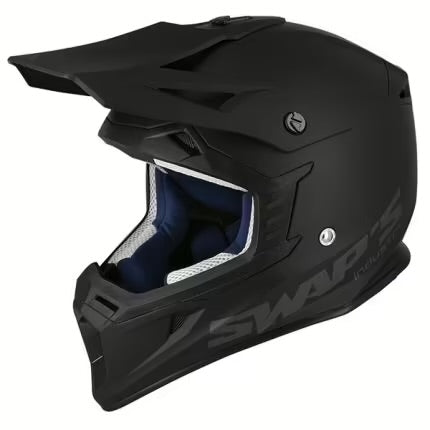 CASCO CROSS SWAP’S BLUR NERO OPACO