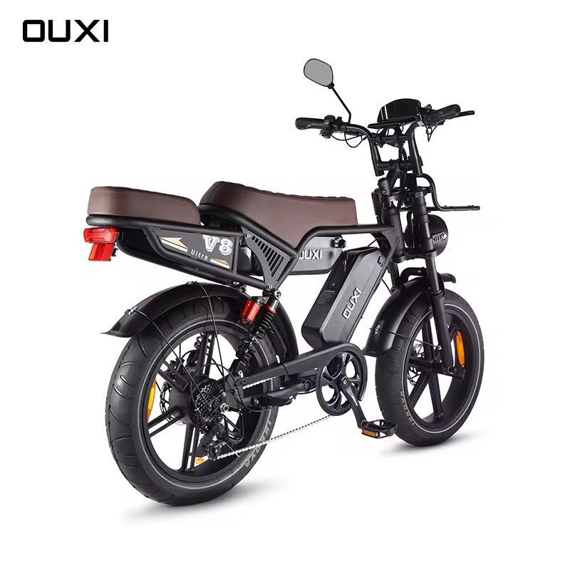 E-Bike OUXI V8 Ultra Max (Nera-Marrone) - Motore 250W - Batteria 48V 30Ah                                     *CHIEDERE DISPONIBILITÀ SU WHATSAPP*