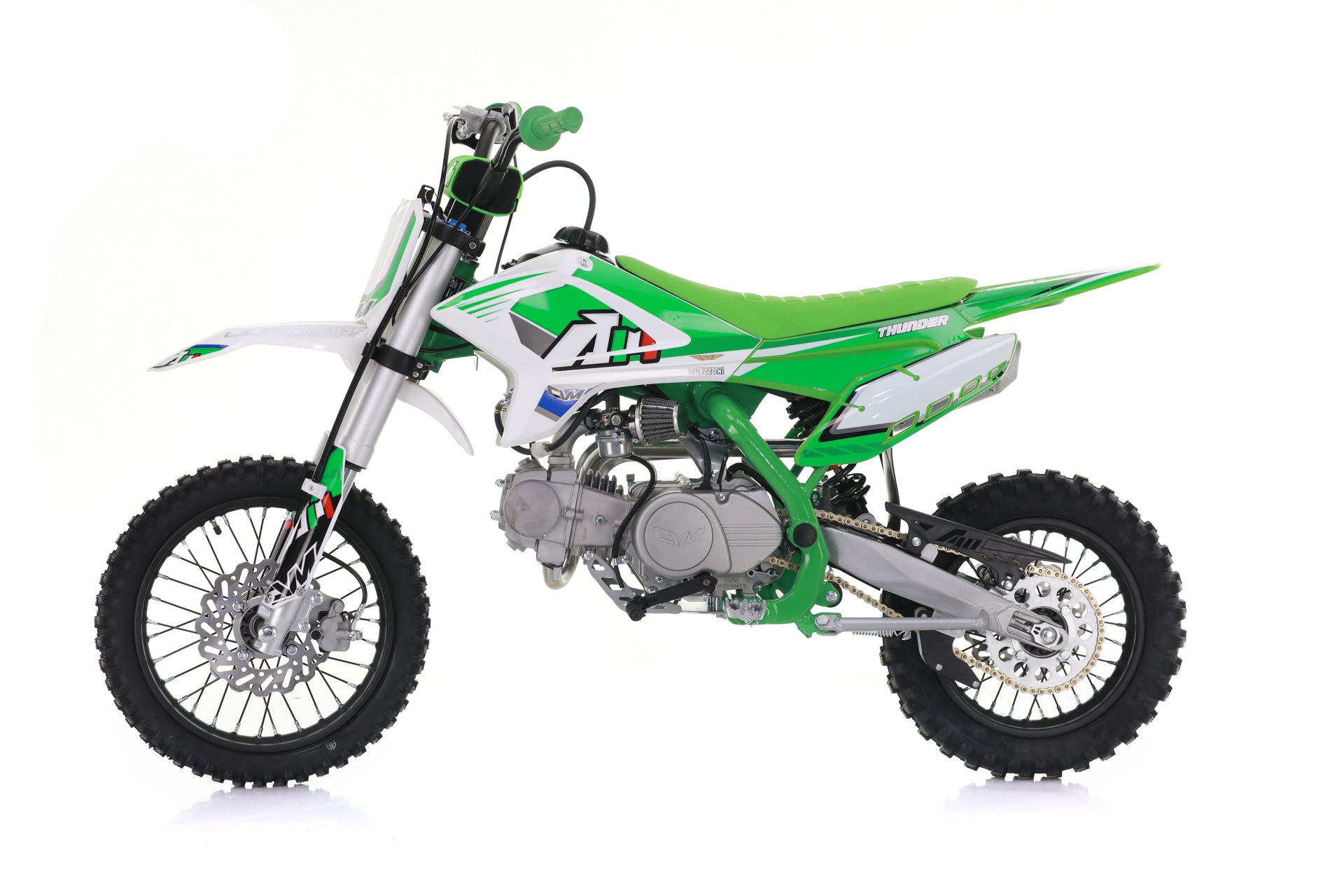 Pit Bike Cvm Thunder 125cc 4 tempi   1 + N Semiautomatica Ruote 14/12
