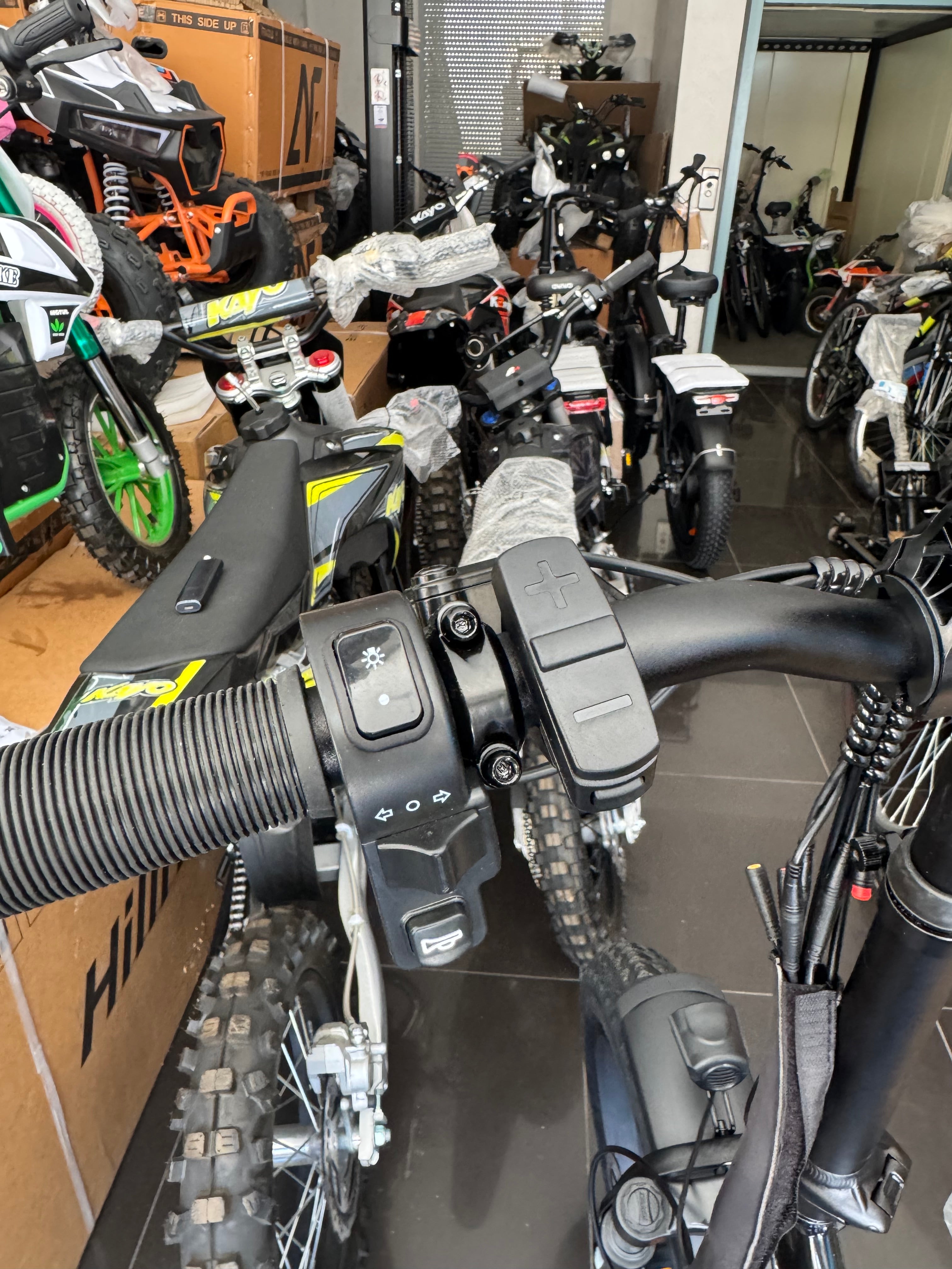 E-Bike Wizy A10 - Motore 250W - Batteria 48V 15,6Ah - Freni Idraulici