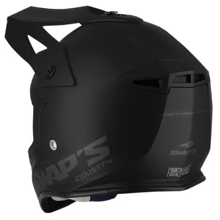 CASCO CROSS SWAP’S BLUR NERO OPACO