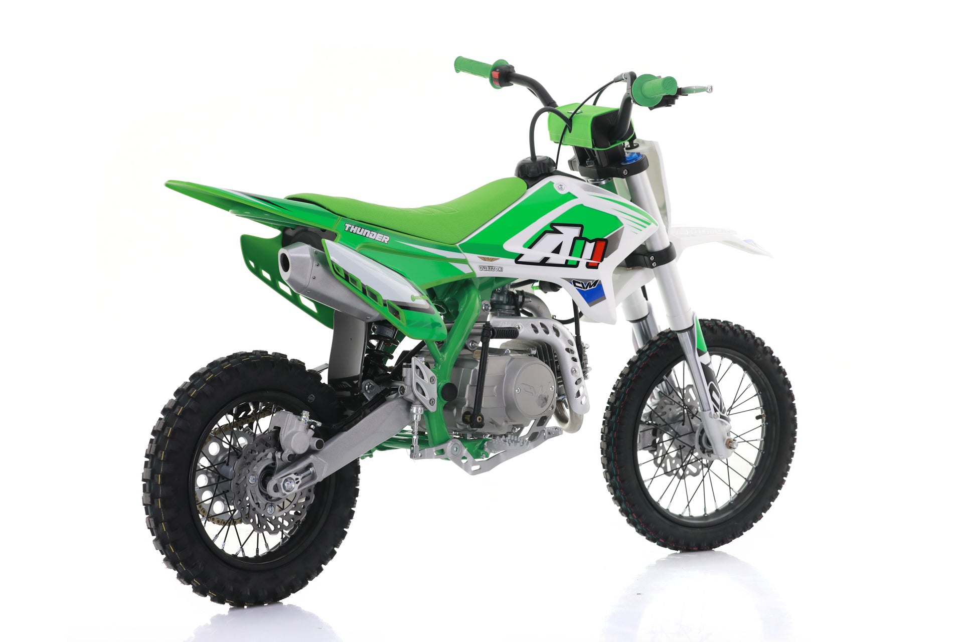 Pit Bike Cvm Thunder 125cc 4 tempi   1 + N Semiautomatica Ruote 14/12
