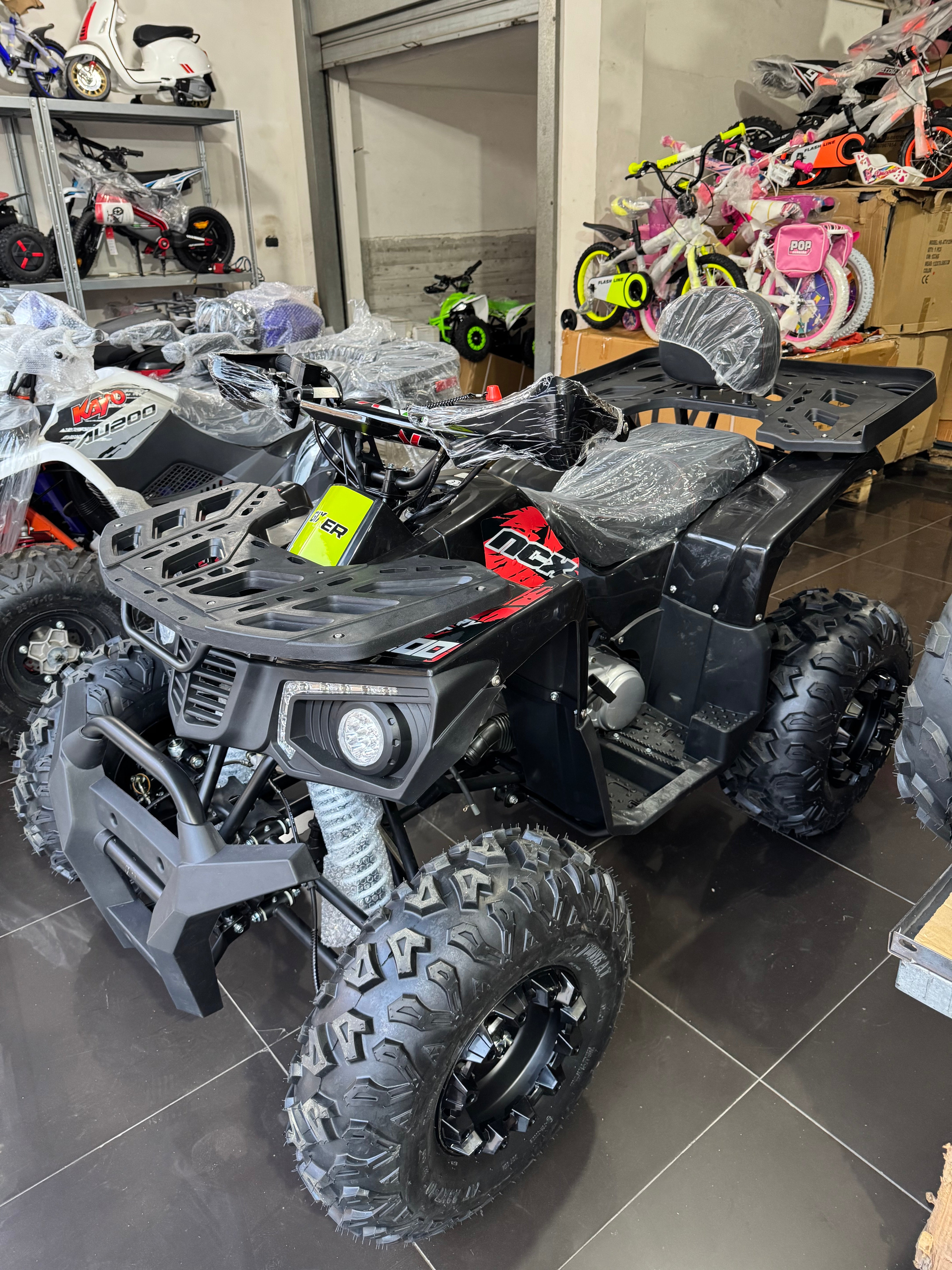 Quad Ncx Angry ST 200cc 4 tempi Ruote 10”
(Solo off Road non targabile)