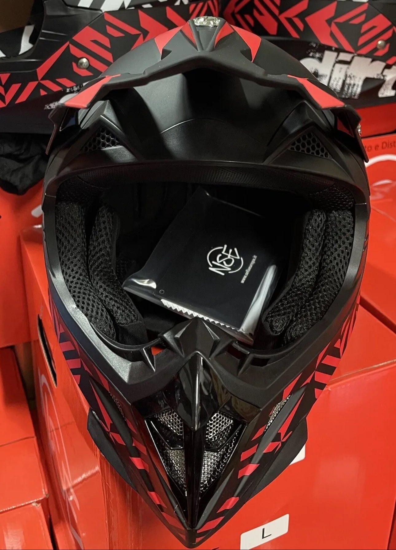 Casco NSE Cross/Quad Bambino