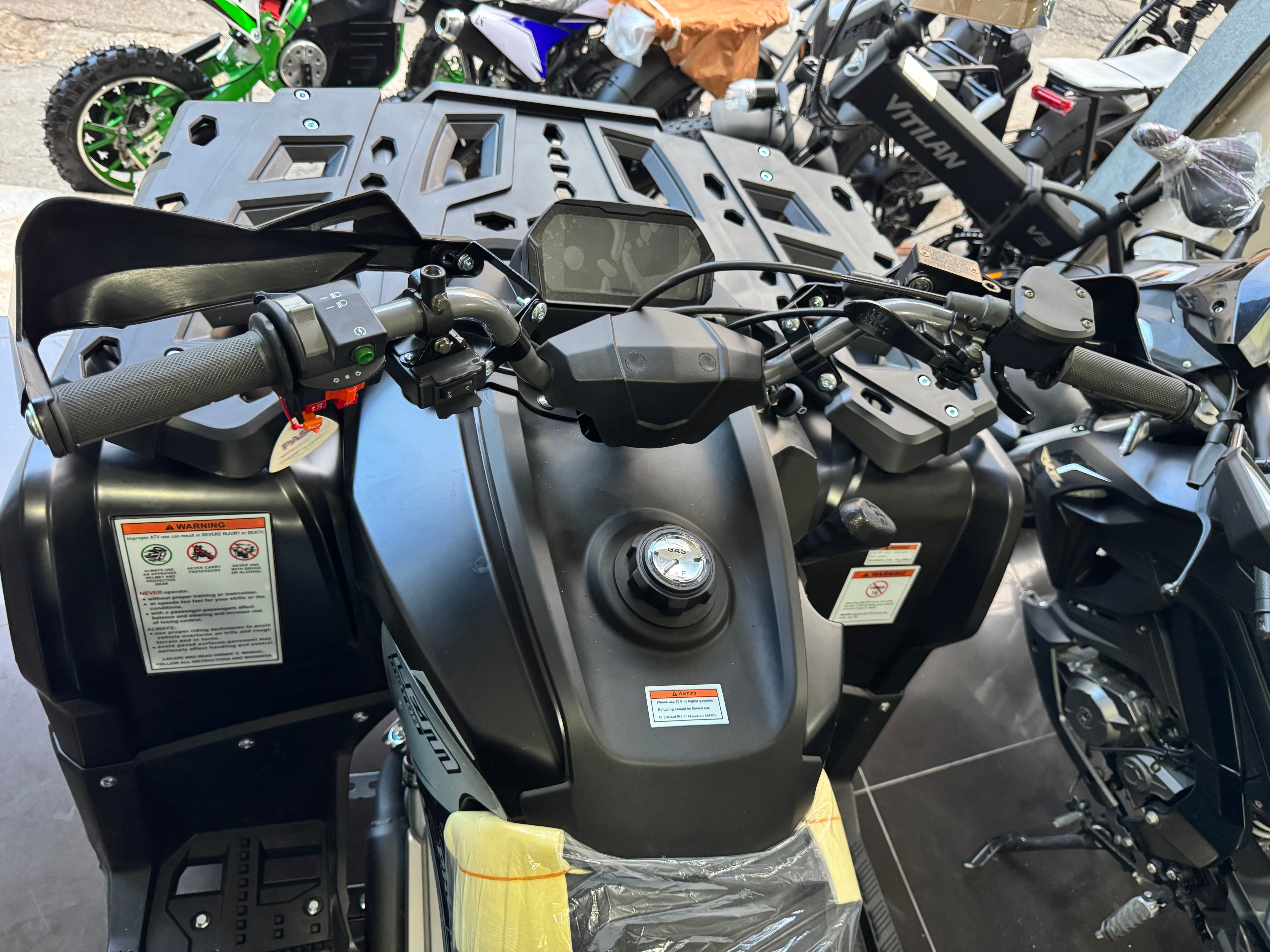 QUAD LEM HAMMER 200 PRO -R TARGABILE - TARGA BIANCA - OMOLOGATO 2 POSTI