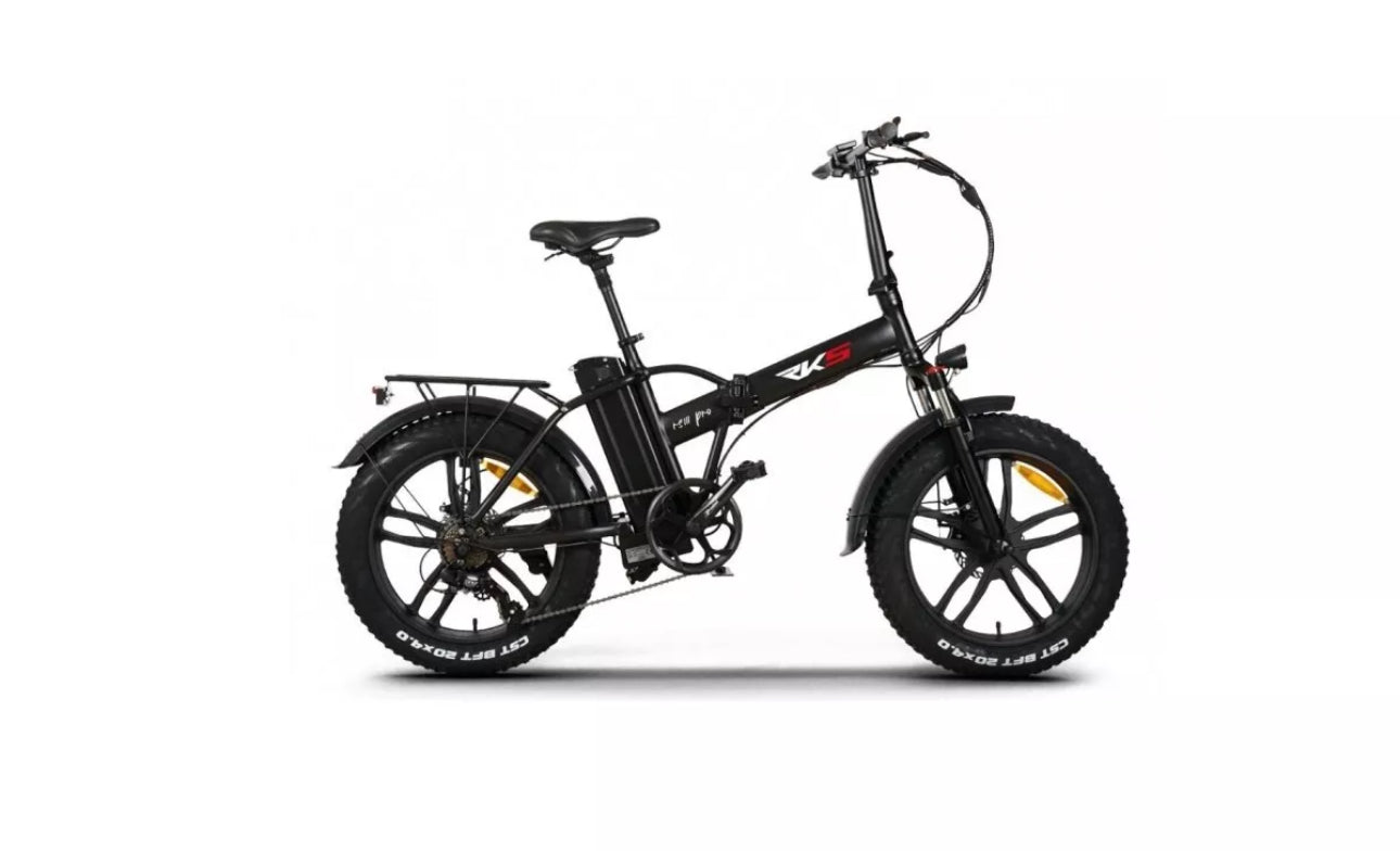Rks RSIII PRO Nera, Bici Elettrica con Pedalata Assistita, Motore 250W Batteria 36V 10Ah ( e-Bike da esposizione spedita già assemblata)