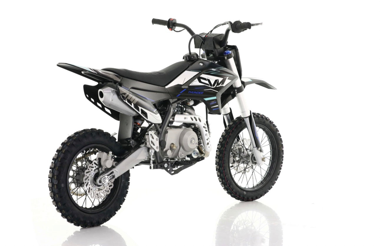 Pit Bike Cvm Guazzoni Thunder 110cc - Ruote 14/12 - Avviamento Elettrico - Automatica