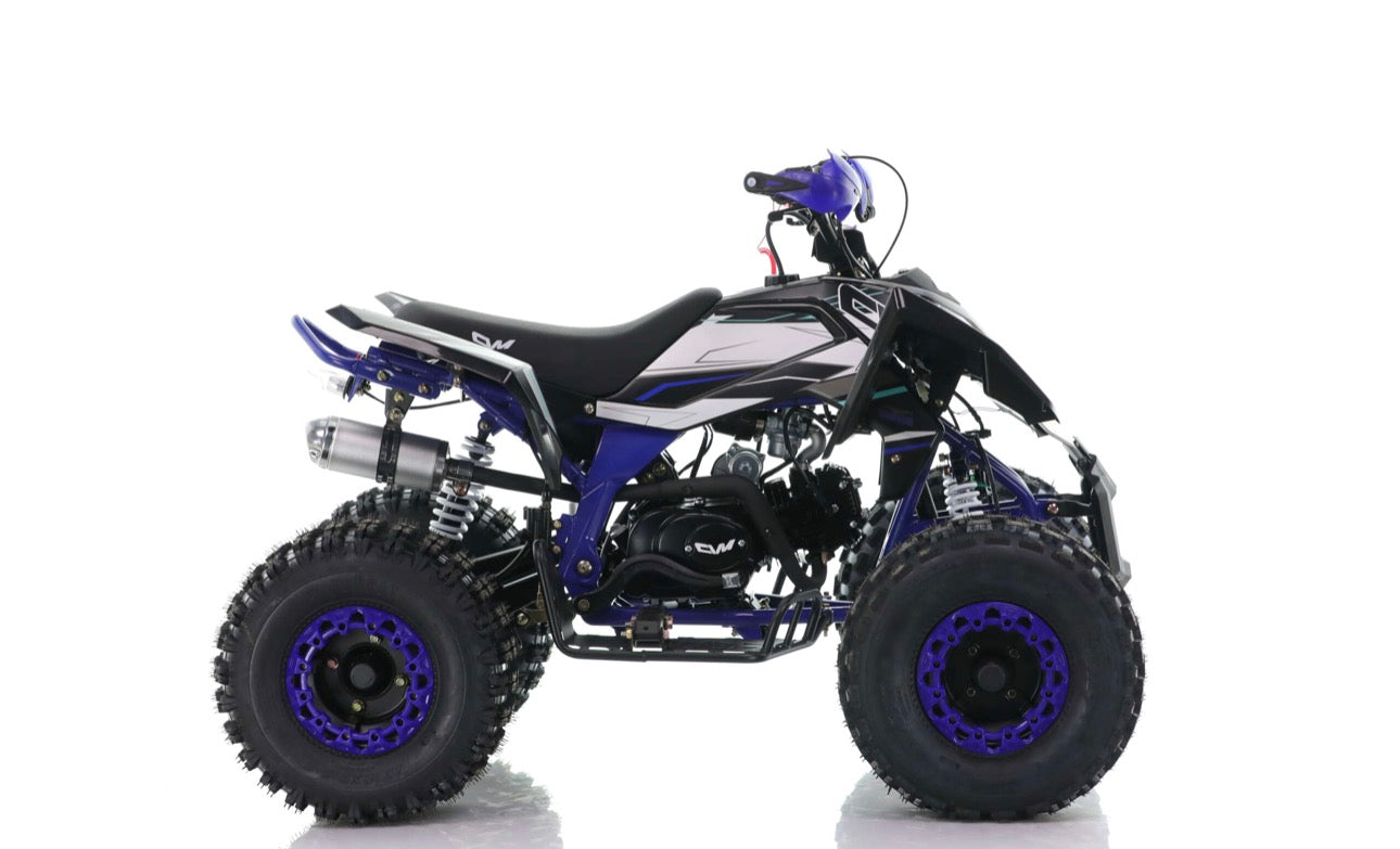 Quad Cvm Guazzoni Falcon - Motore 125 cc 4 Tempi Cilindro Singolo - Automatico 1 + N + R - Ruote 8”