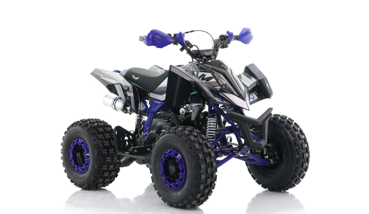 Quad Cvm Guazzoni Falcon - Motore 125 cc 4 Tempi Cilindro Singolo - Automatico 1 + N + R - Ruote 8”
