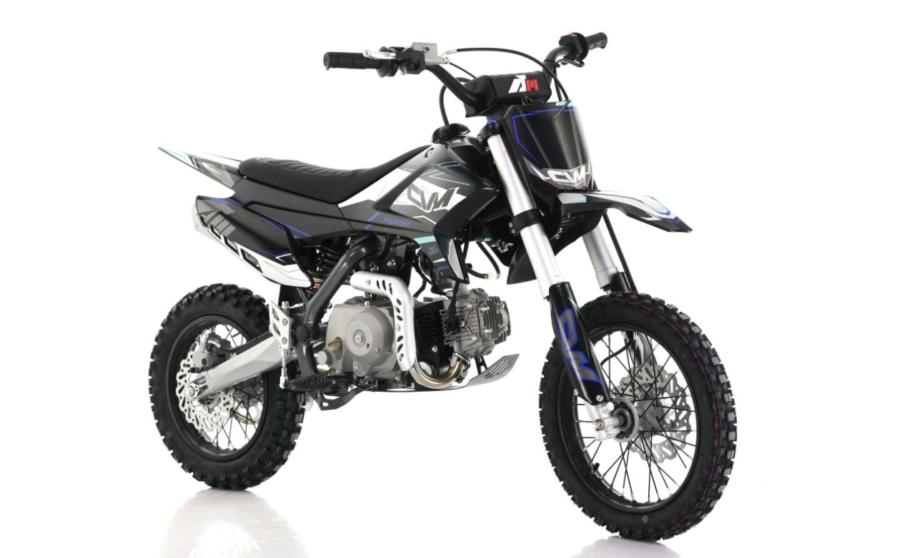Pit Bike Cvm Guazzoni Thunder 110cc - Ruote 14/12 - Avviamento Elettrico - Automatica