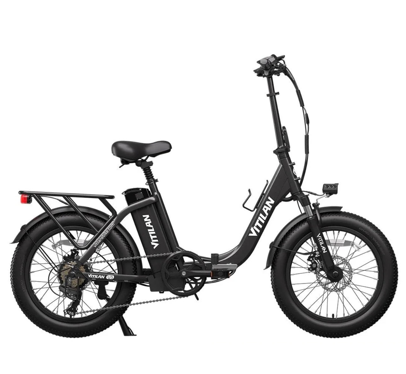 E-Bike Vitilan U3 - Motore 250W - Batteria 48V 13Ah - Folding