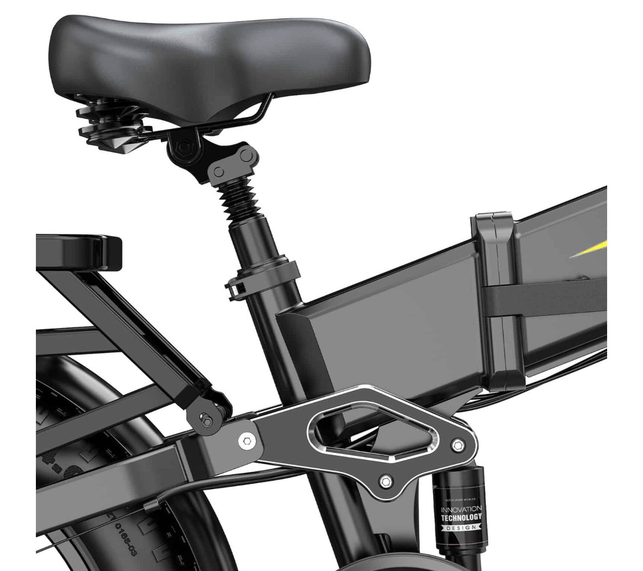 Ovivo V2 Pro 2.0 Fat E-Bike Pieghevole 250W 48V 20Ah 80NM di Coppia “fino a 130 chilometri in pedalata assistita”