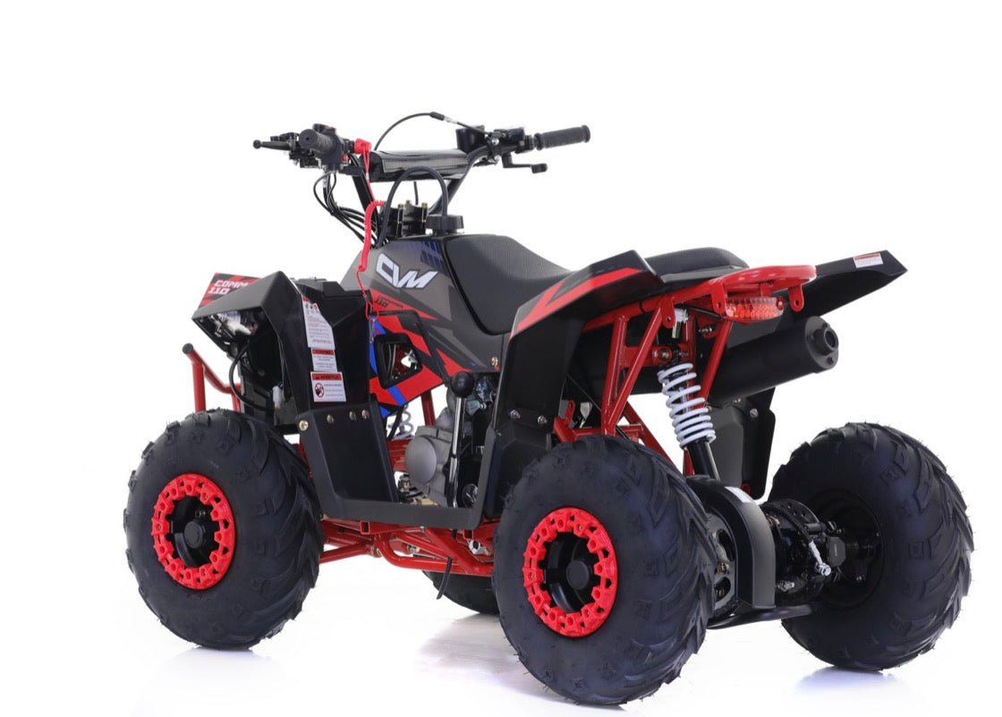 Mini Quad Cvm Commander 110cc 4 Tempi - Ruote 6” - Automatico + R con Leva