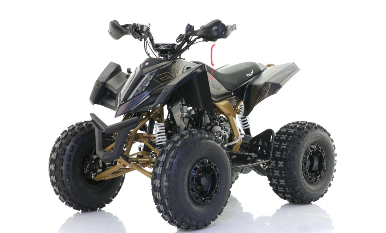 Quad Cvm Guazzoni Falcon - Motore 125 cc 4 Tempi Cilindro Singolo - Automatico 1 + N + R - Ruote 8”