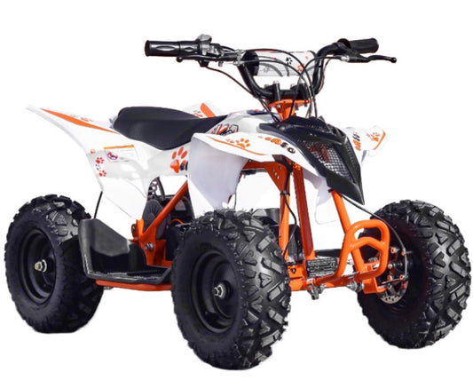 Mini quad E-Atv Kayo EA50 Motore 500W Batteria 36V 12Ah Ruote 6”