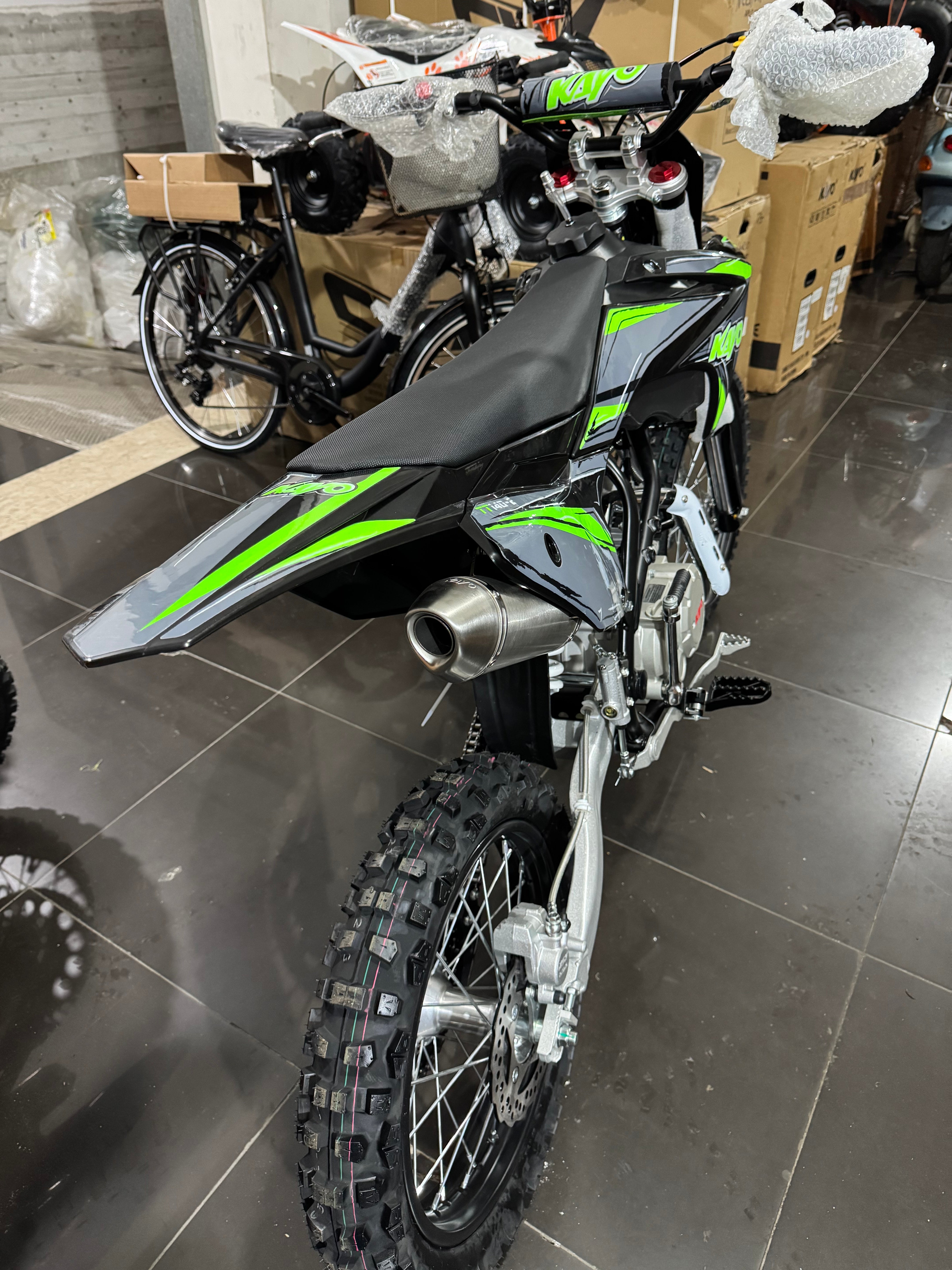 NUOVA KAYO TT140 4 TEMPI CON RUOTE 17/14                                         *NOVITÀ ASSOLUTA*           *CHIEDERE DISPONIBILITÀ TRAMITE WHATSAPP*