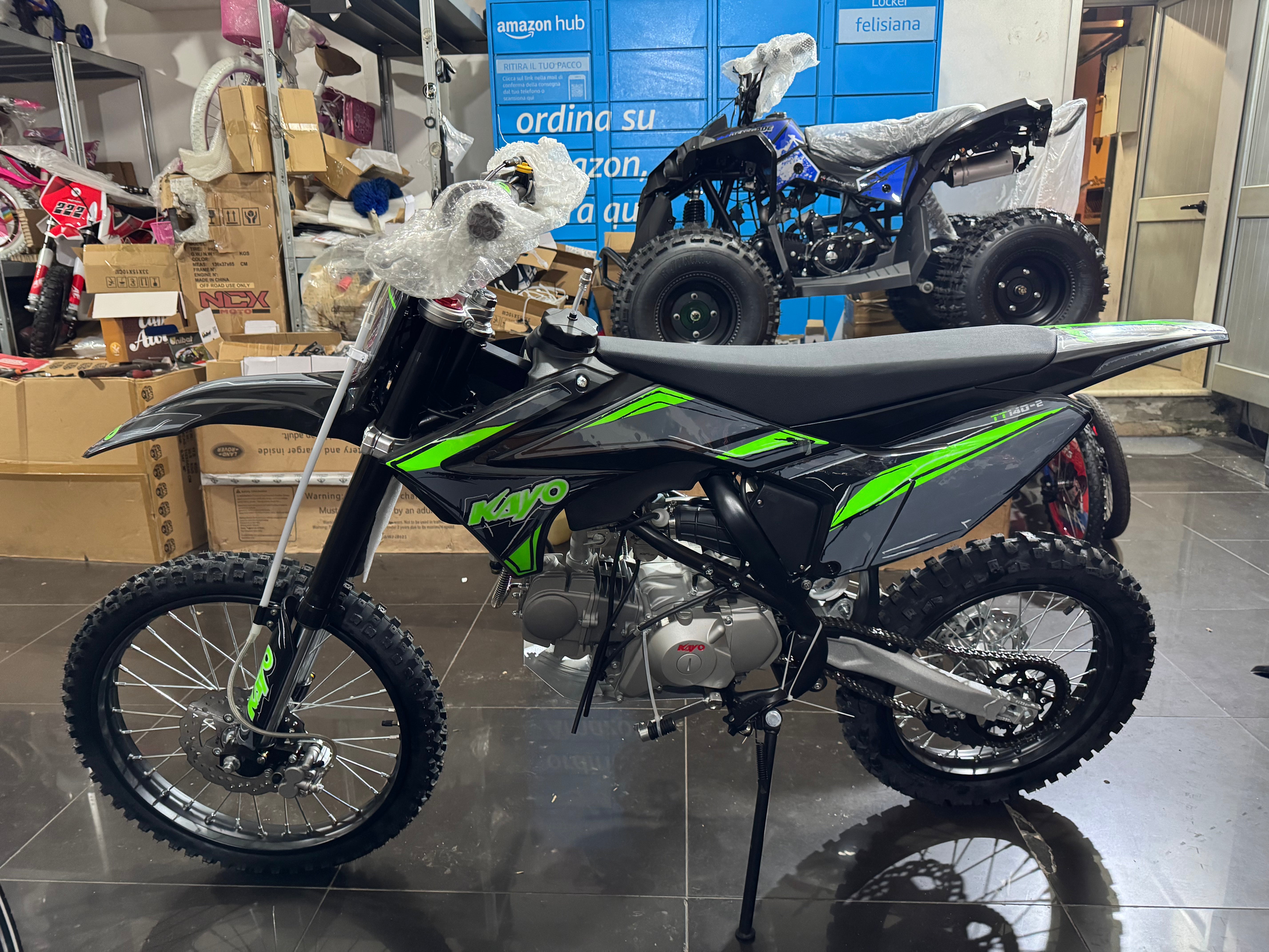 NUOVA KAYO TT140 4 TEMPI CON RUOTE 17/14                                         *NOVITÀ ASSOLUTA*           *CHIEDERE DISPONIBILITÀ TRAMITE WHATSAPP*