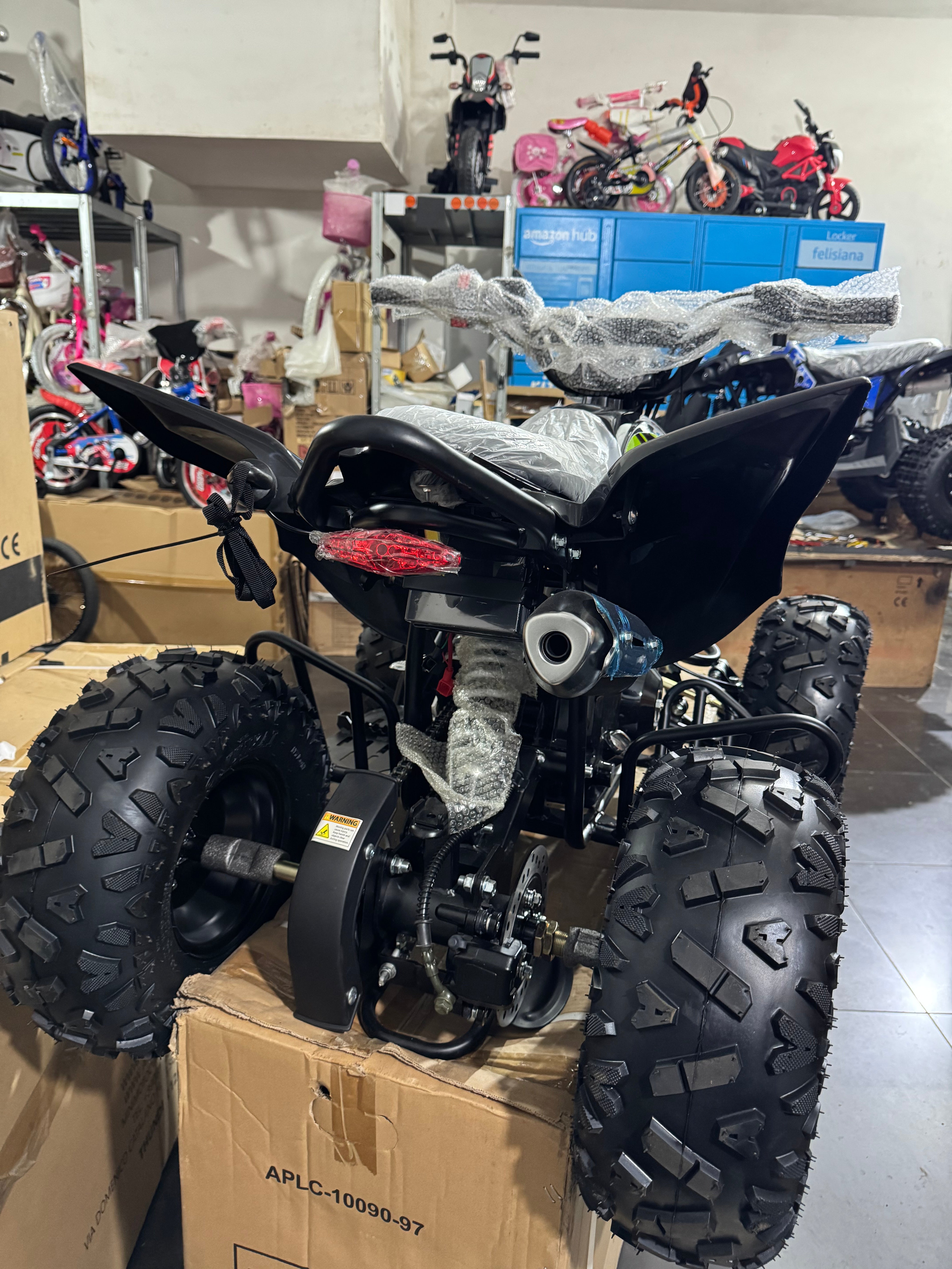 QUAD ATV AF RAPTOR 110cc 4 TEMPI AUTOMATICO CON RETROMARCIA E RUOTE 7”                                            *PRESTO NUOVAMENTE DISPONIBILE*
