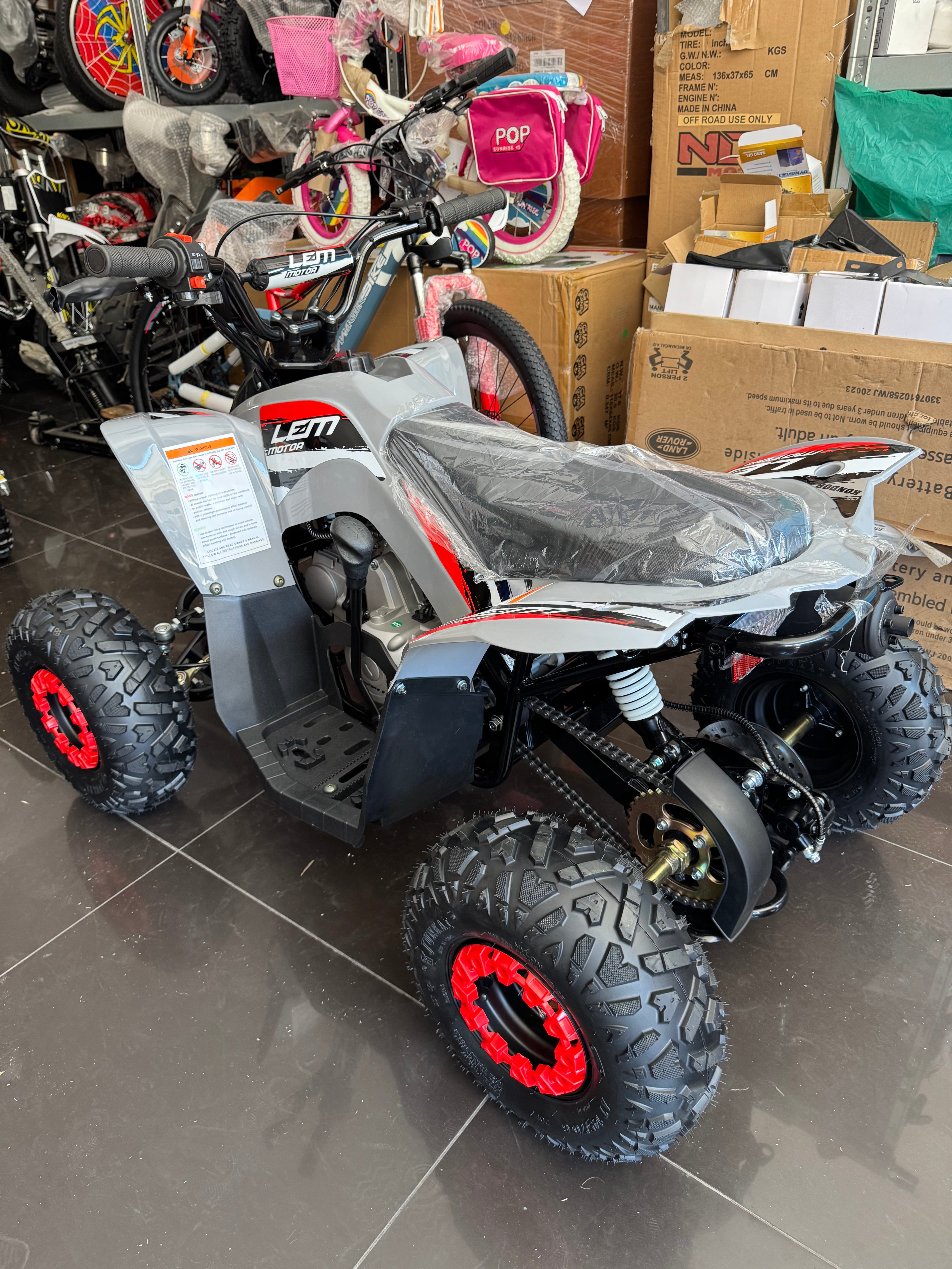 QUAD LEM MOTOR KONDOR Ruote 6” 110cc 4 tempi