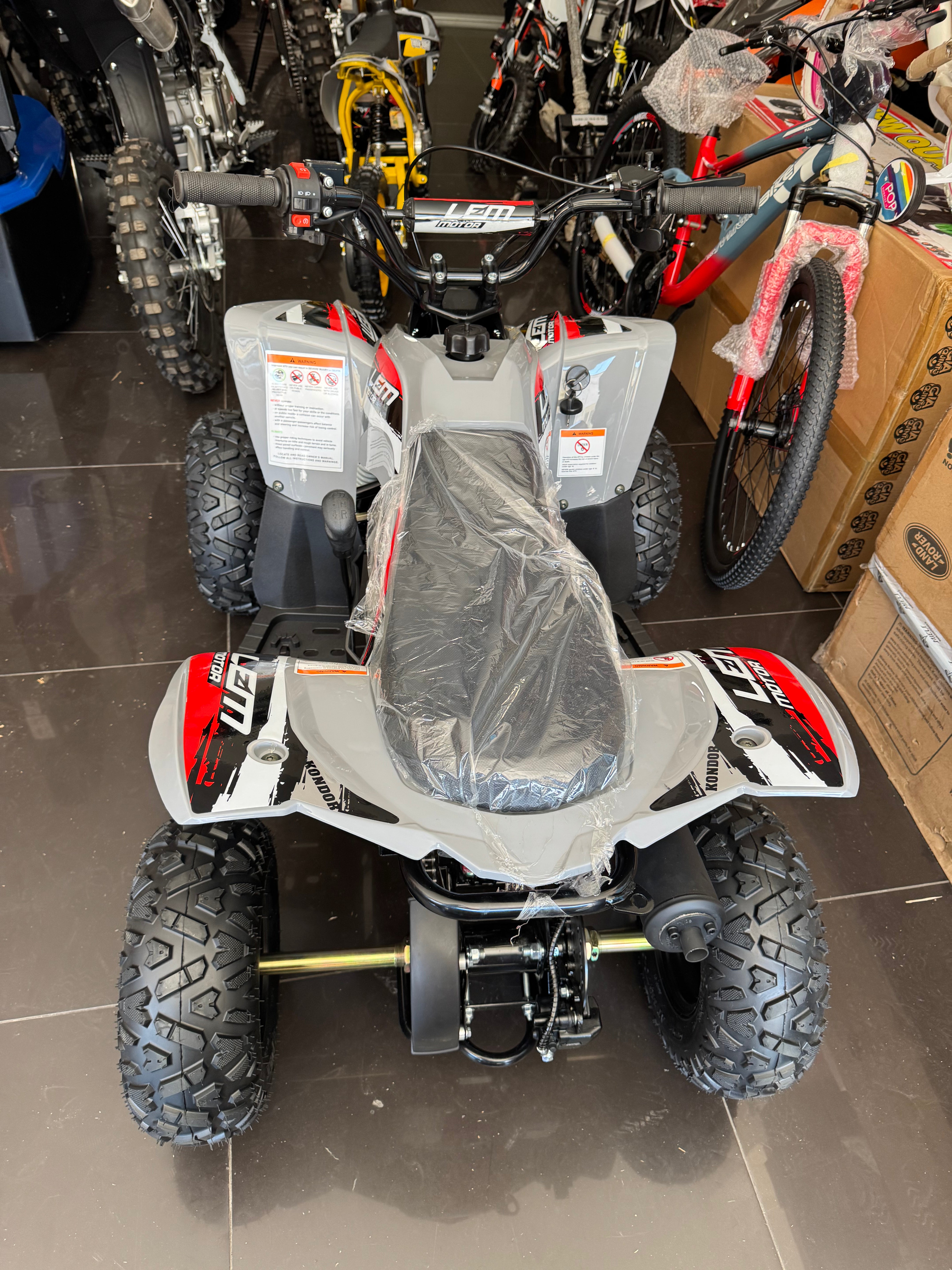 QUAD LEM MOTOR KONDOR Ruote 6” 110cc 4 tempi