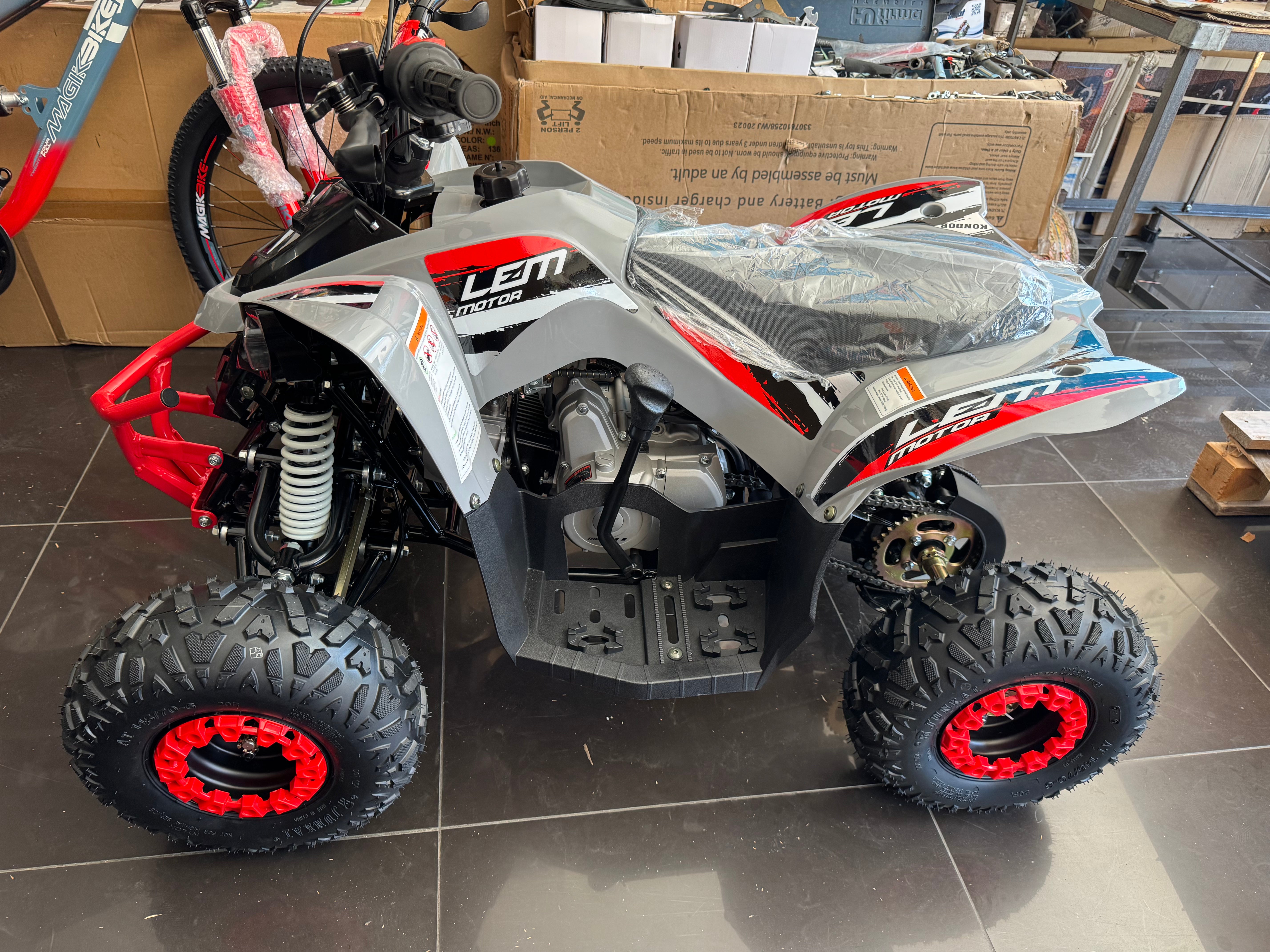 QUAD LEM MOTOR KONDOR Ruote 6” 110cc 4 tempi