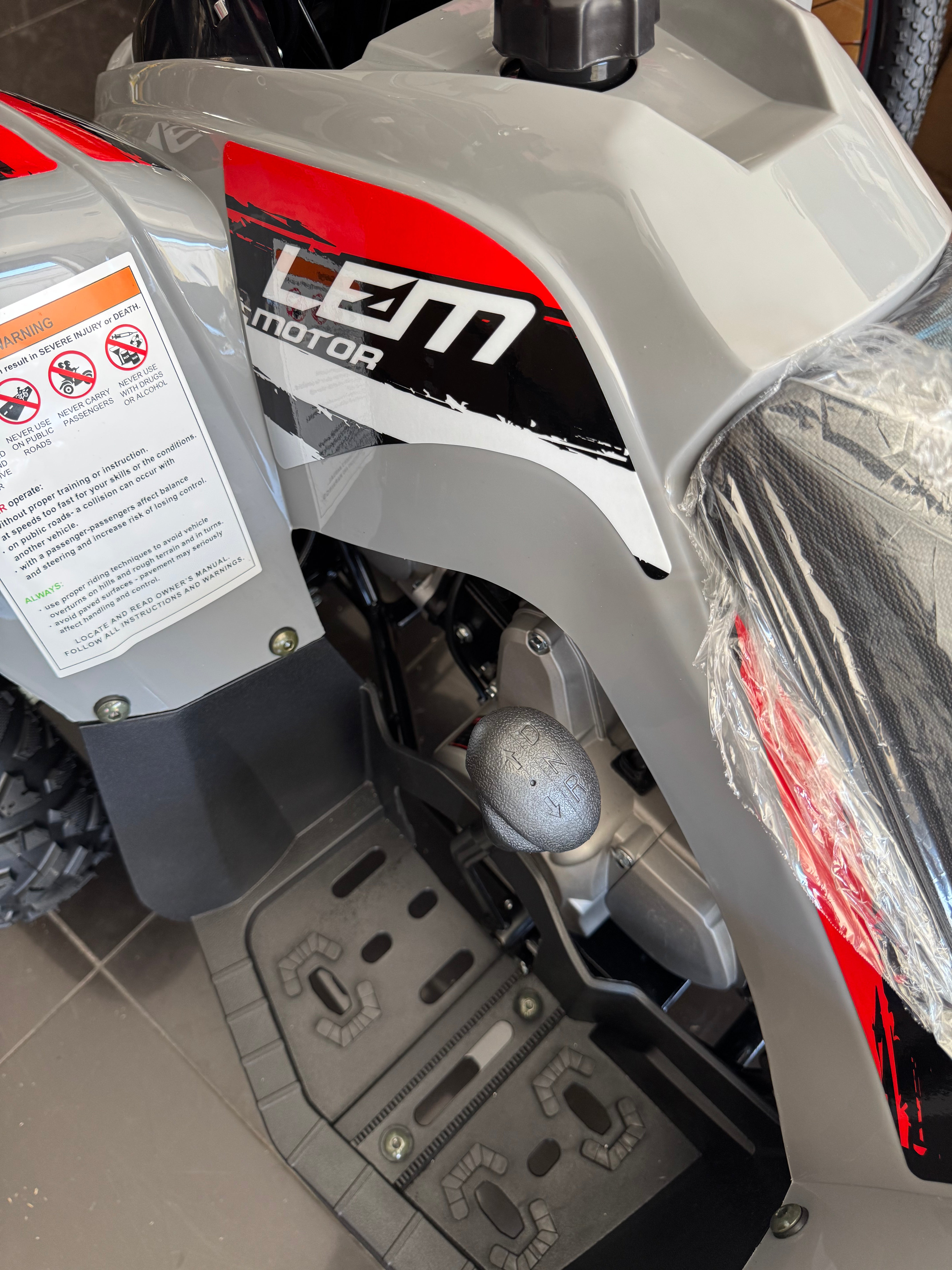 QUAD LEM MOTOR KONDOR Ruote 6” 110cc 4 tempi