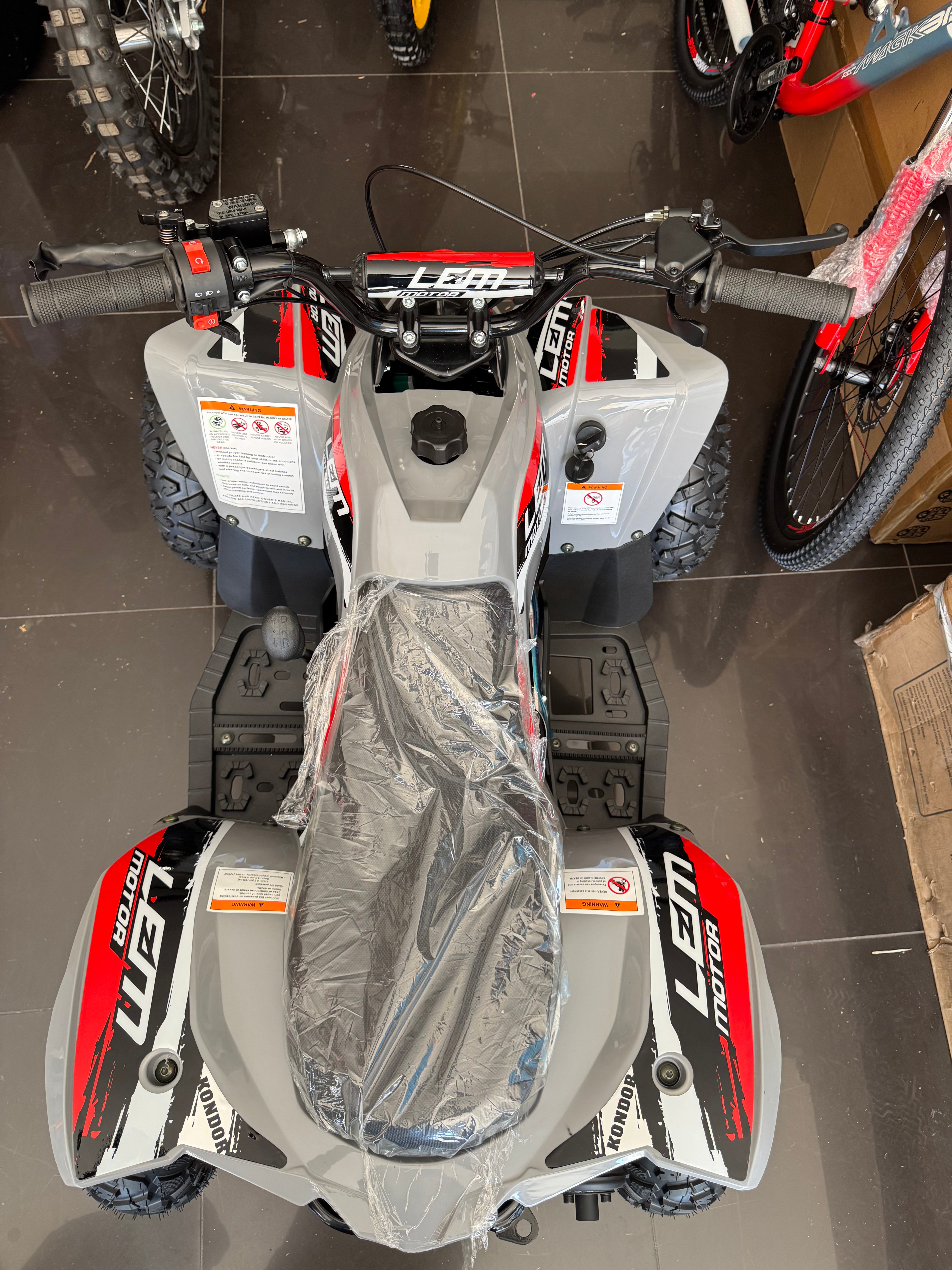 QUAD LEM MOTOR KONDOR Ruote 6” 110cc 4 tempi