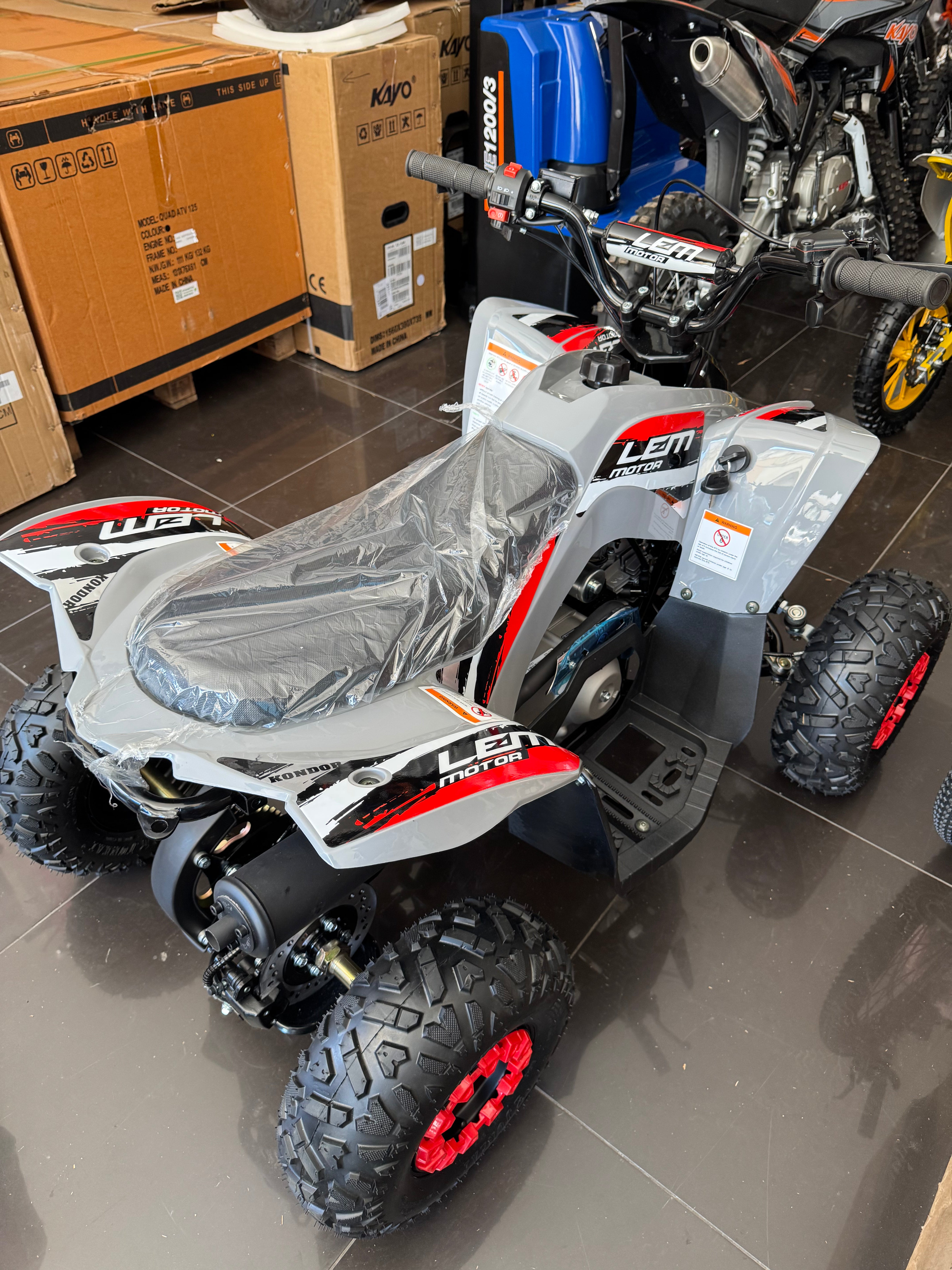 QUAD LEM MOTOR KONDOR Ruote 6” 110cc 4 tempi