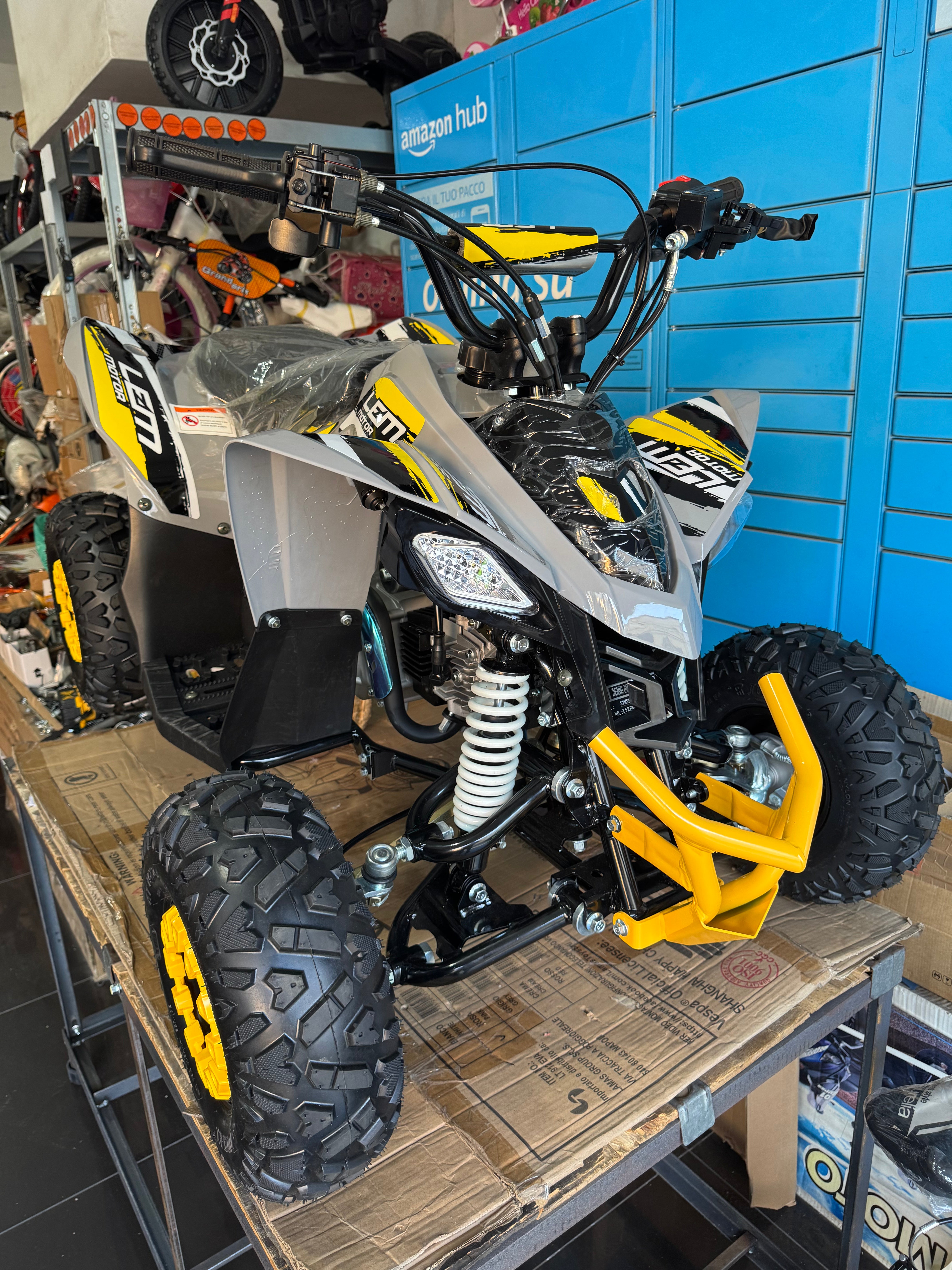 QUAD LEM MOTOR KONDOR Ruote 6” 110cc 4 tempi
