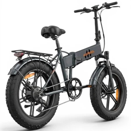 E-Bike HillMiles - Motore 250W - Batteria 48V 13Ah - Ruote 20x4.00 - Freni a disco Idraulici