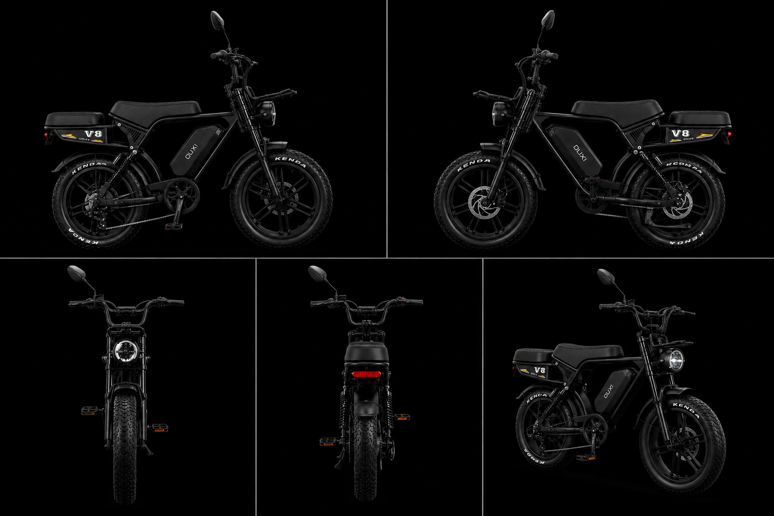 E-Bike Ouxi V8 Ultra Max Plus - Motore 250W - Unica Batteria da 30Ah fino a 120km di Autonomia - Nfc - Bluetooth - Modello 2026