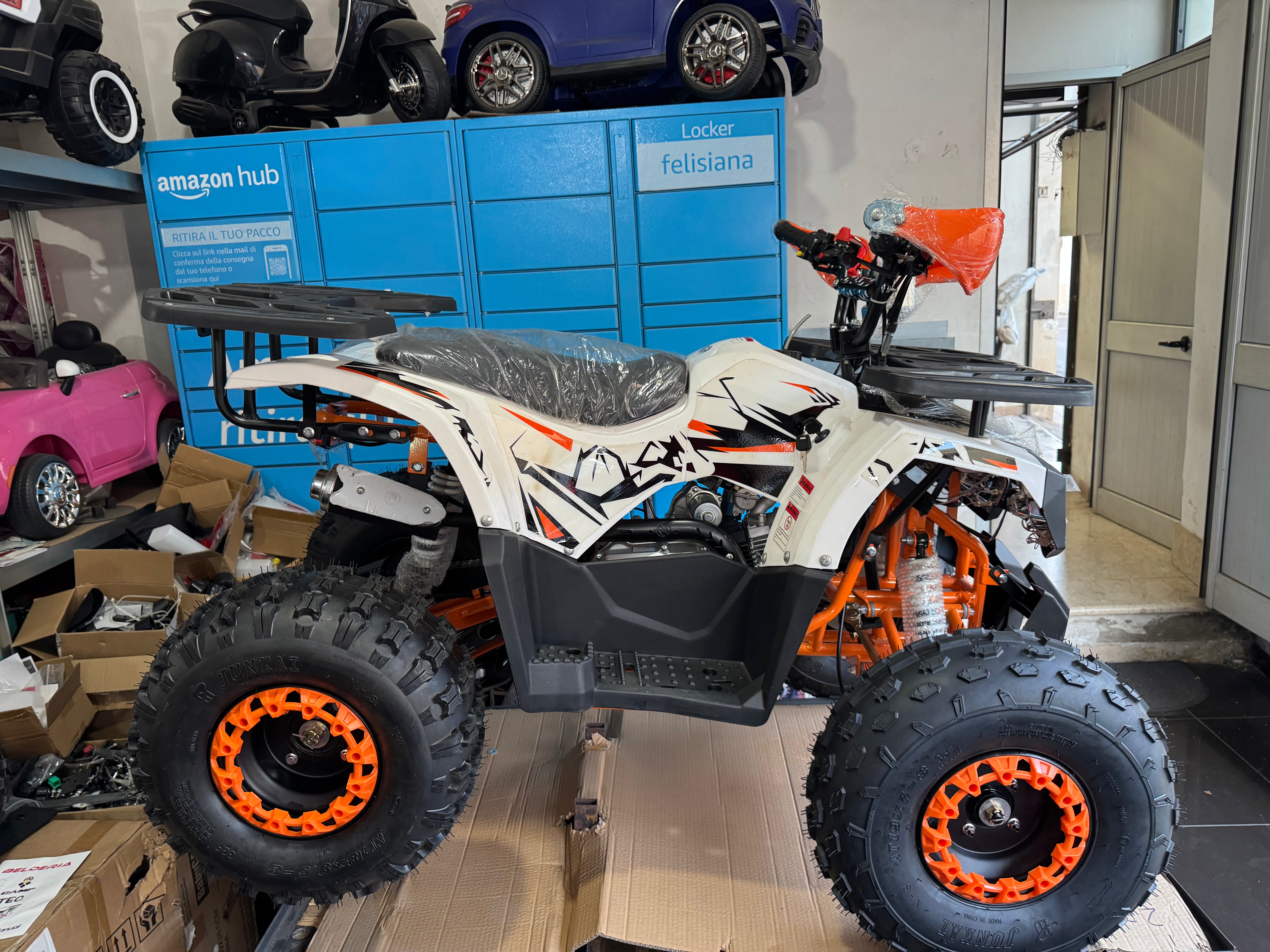 Quad Hunter 125 cc 4 tempi 1 + R Ruote 8”