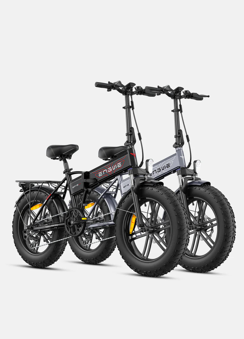 Engwe EP-2 Boost Combo X2 (Nero+Grigio)
E-Bike per tutti i terreni con sensore di coppia Boost Power da 250 W e 120 km con Batteria 48V 13Ah omologata UE