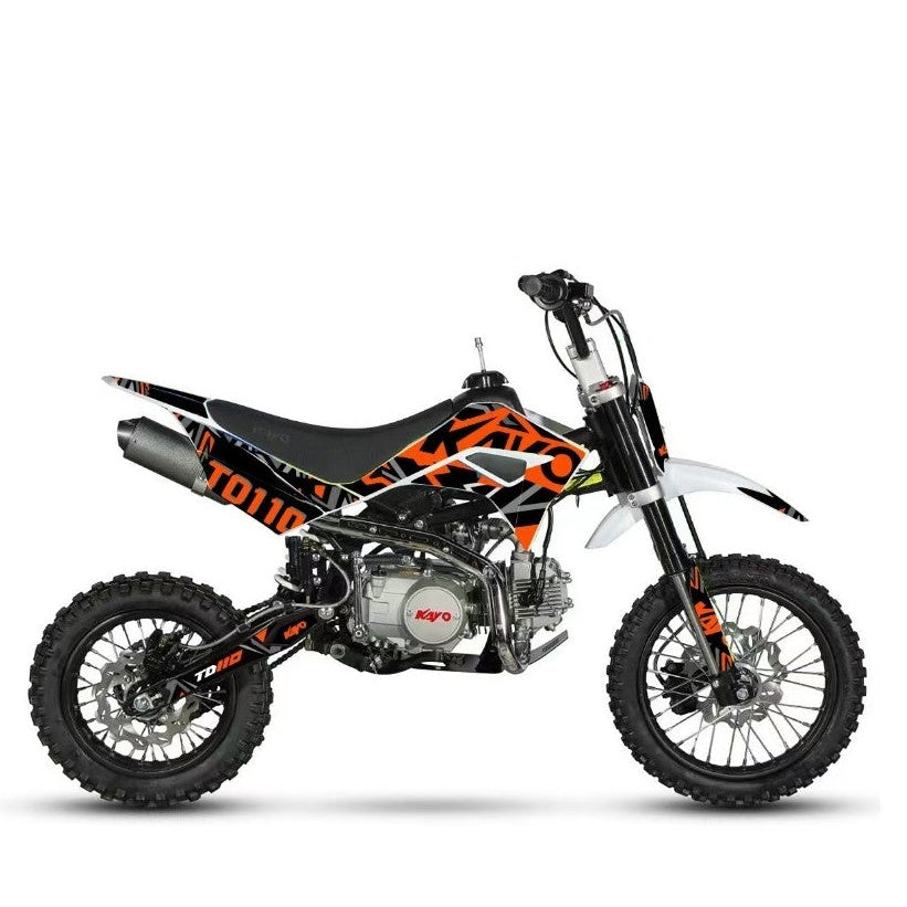 PIT BIKE KAYO TD110 Full Automatic 14/12 110cc 4 Tempi