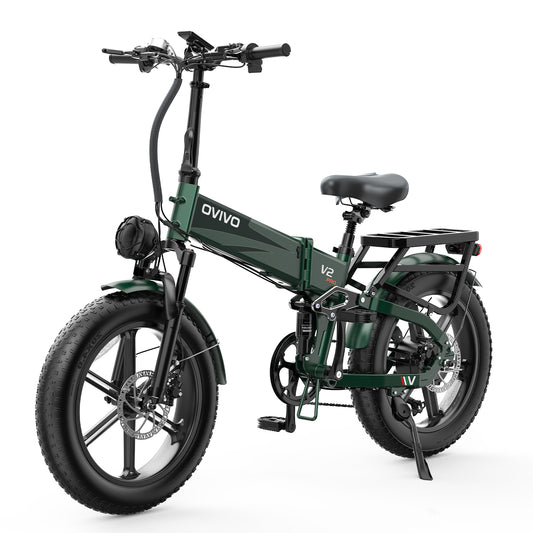 E-Bike OVIVO V2 Pro 2.0 250W 48V 20Ah Full Suspension con Freni Idraulici *IN ARRIVO* *PREORDINE*