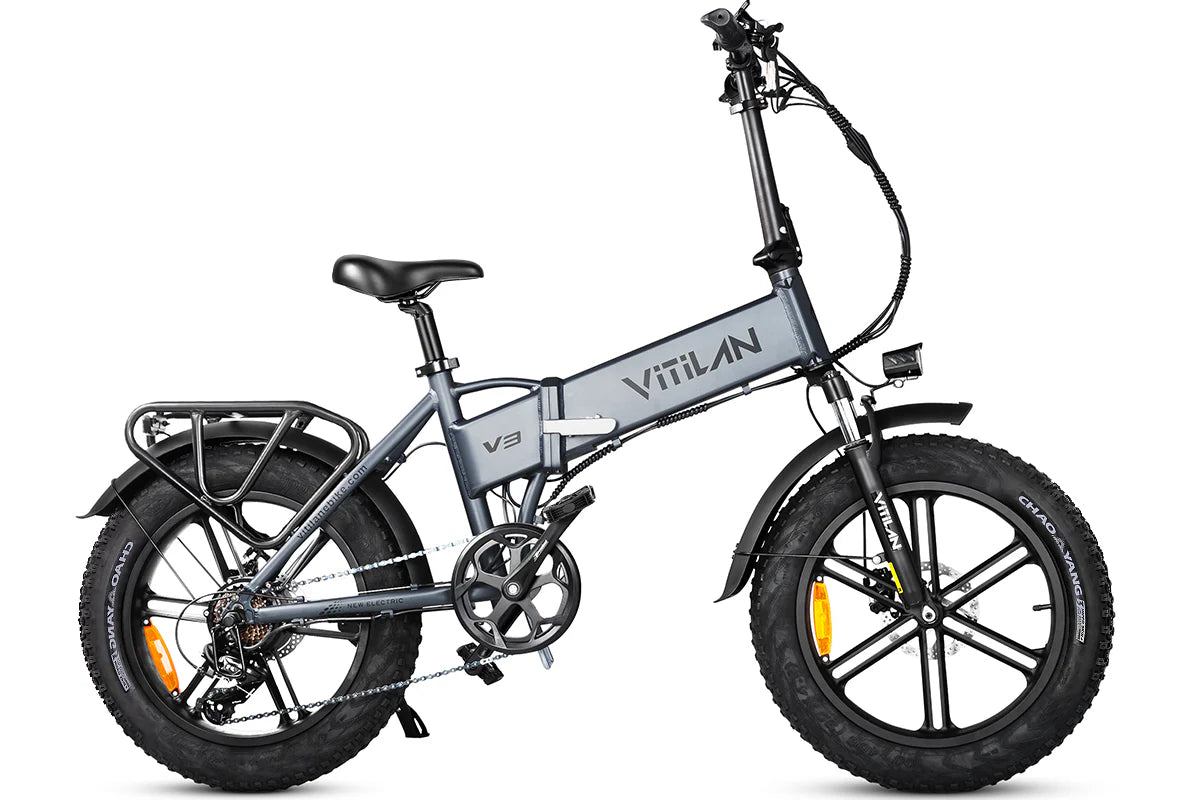 E-Bike Vitilan V3 2.0 Fat Bike 20x4 Pieghevole, Motore 750W Batteria 48V 13Ah