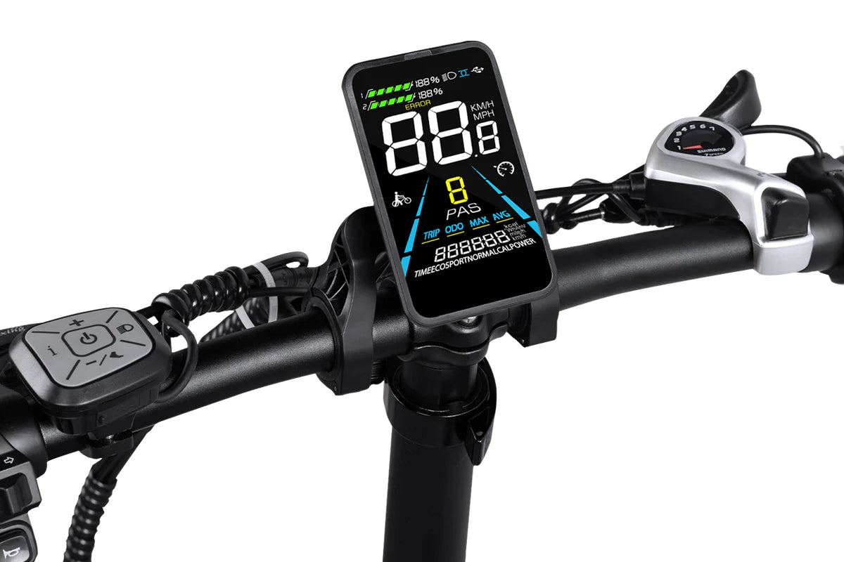 E-Bike Vitilan V3 2.0 Fat Bike 20x4 Pieghevole, Motore 750W Batteria 48V 13Ah