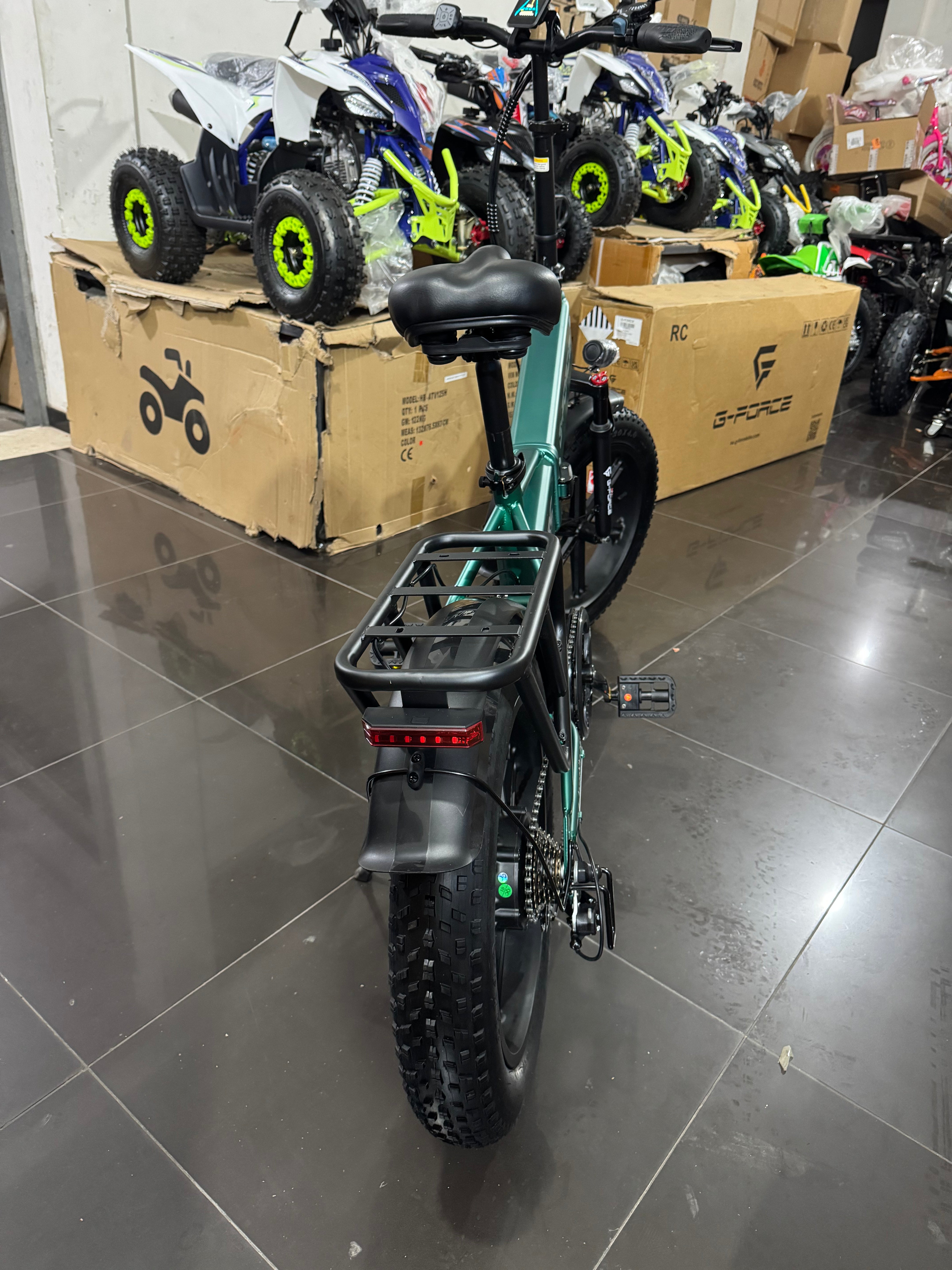 NEW G-FORCE RC E-Bike Motore 250W 75Nm Batteria 48V 14ah con Freni Idraulici *PRODOTTO NUOVO DA ESPOSIZIONE* *SPEDITA ASSEMBLATA*