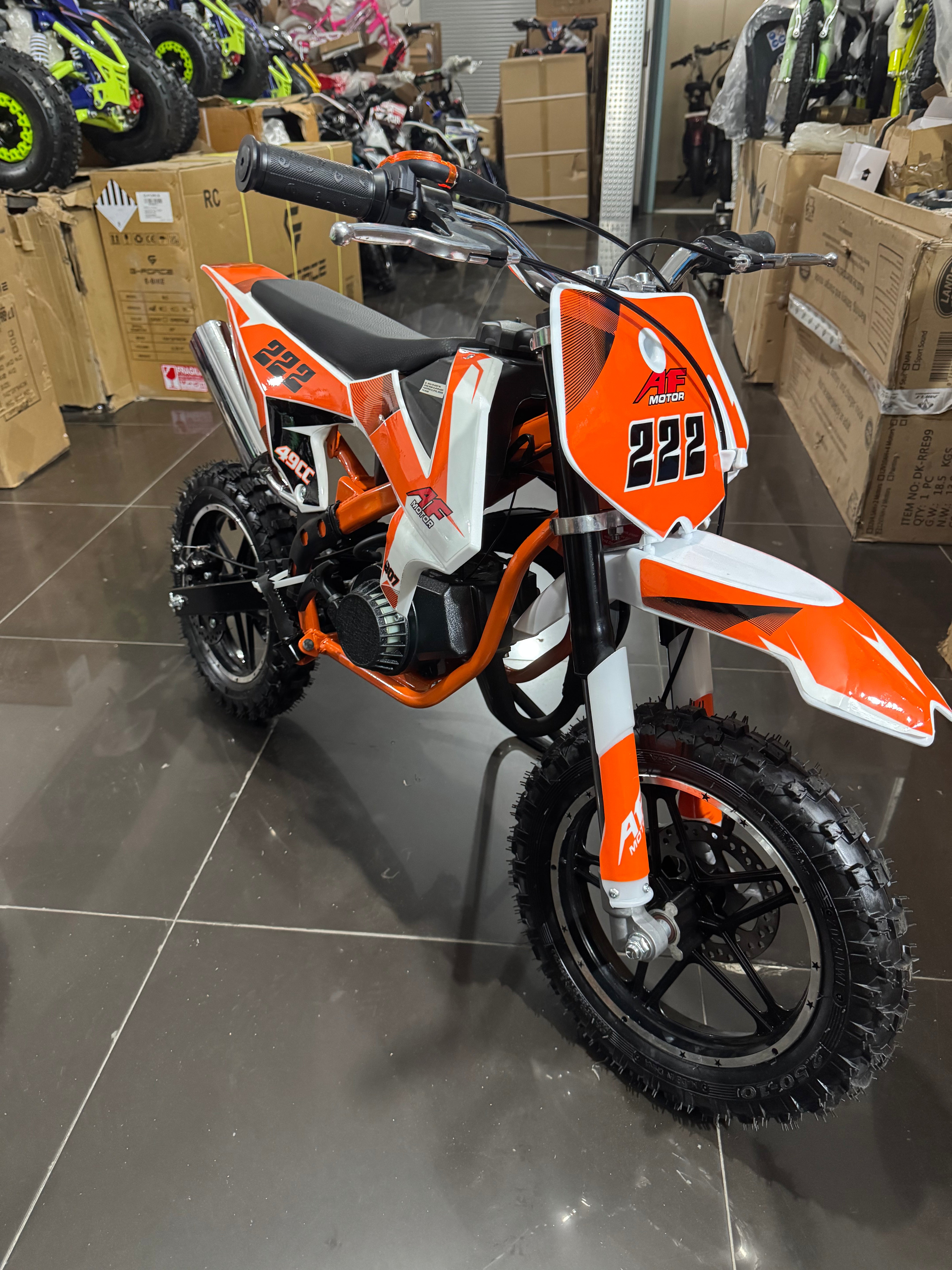 MINICROSS AF Motors FALCO 10-10 49CC ARIA EASY START CARBURATORE 14mm