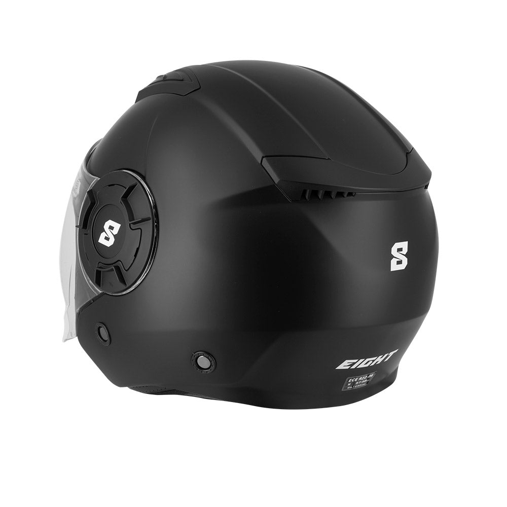 Casco Moto Aperto Con Visiera Parasole – Modello Traspirante Anti-collisione, Omologato DOT/ECE, Per Adulti (circonferenza Testa Max 64cm)