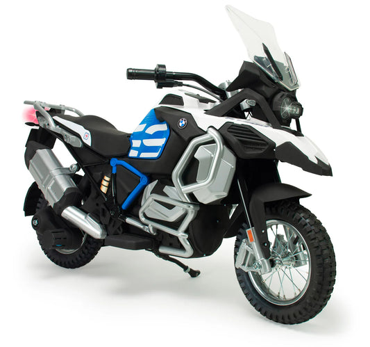 Moto Elettrica per Bambini 24V BMW R1250 GS Hp Adventure Bianca/Blu