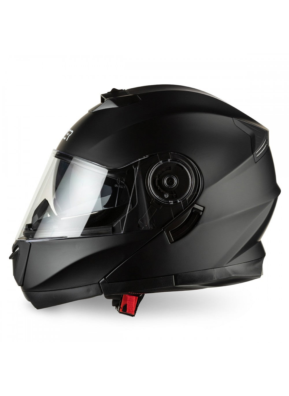 Cruizer Casco Moto Scooter Modulare Omologato Doppia Visiera Nero